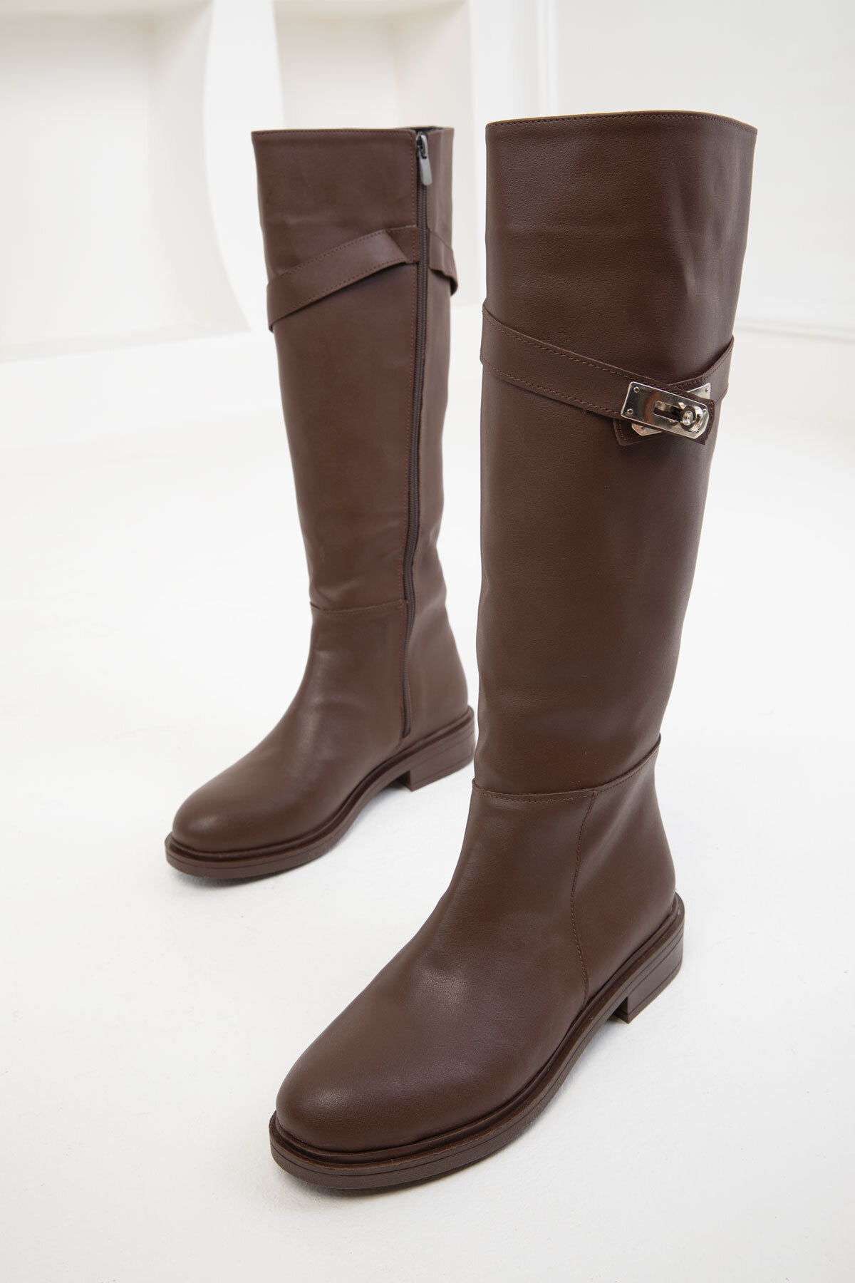 Vintage Real Stiefel Damen Lackstiefel Damen Lack Stiefel Brunella