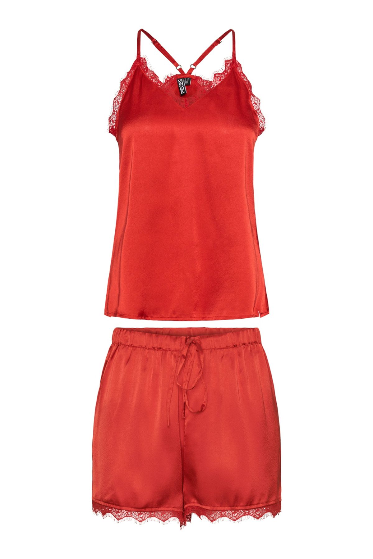 PIECES Pcanovi Satin Nightwear Set für Damen - XS