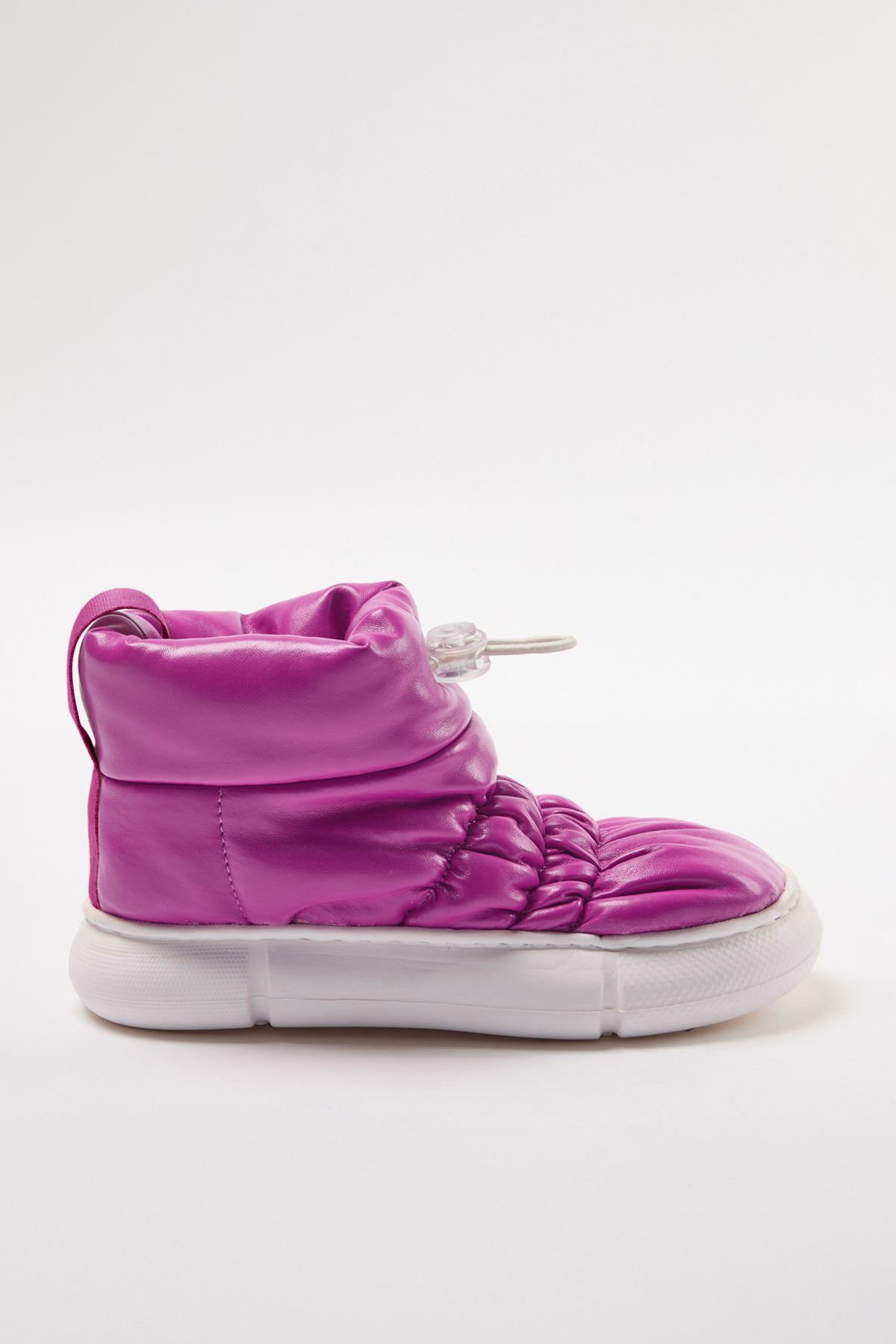 TRENDYOL SHOES-Fukszia varrás részletes, rugalmas talpú kislány gyerek gyerek otthoni csizma TAKAW25ER00011 4