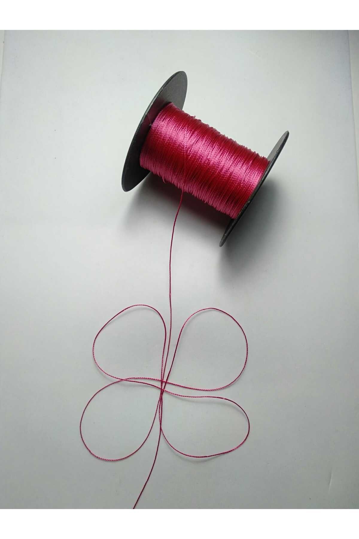 0.5 Mm 20 Metre Tesbih İpi Pembe Renk