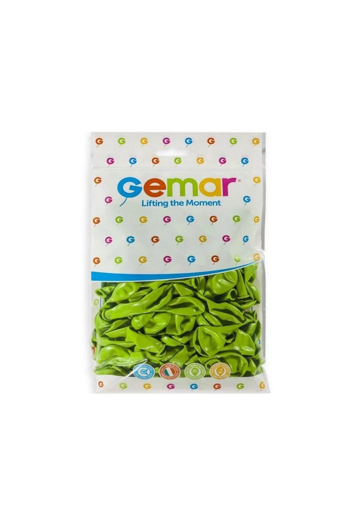 misan G-90-11 İÇ MEKAN BALON FISTIK YEŞİLİ RENK KOLİ İÇİ 100 PK