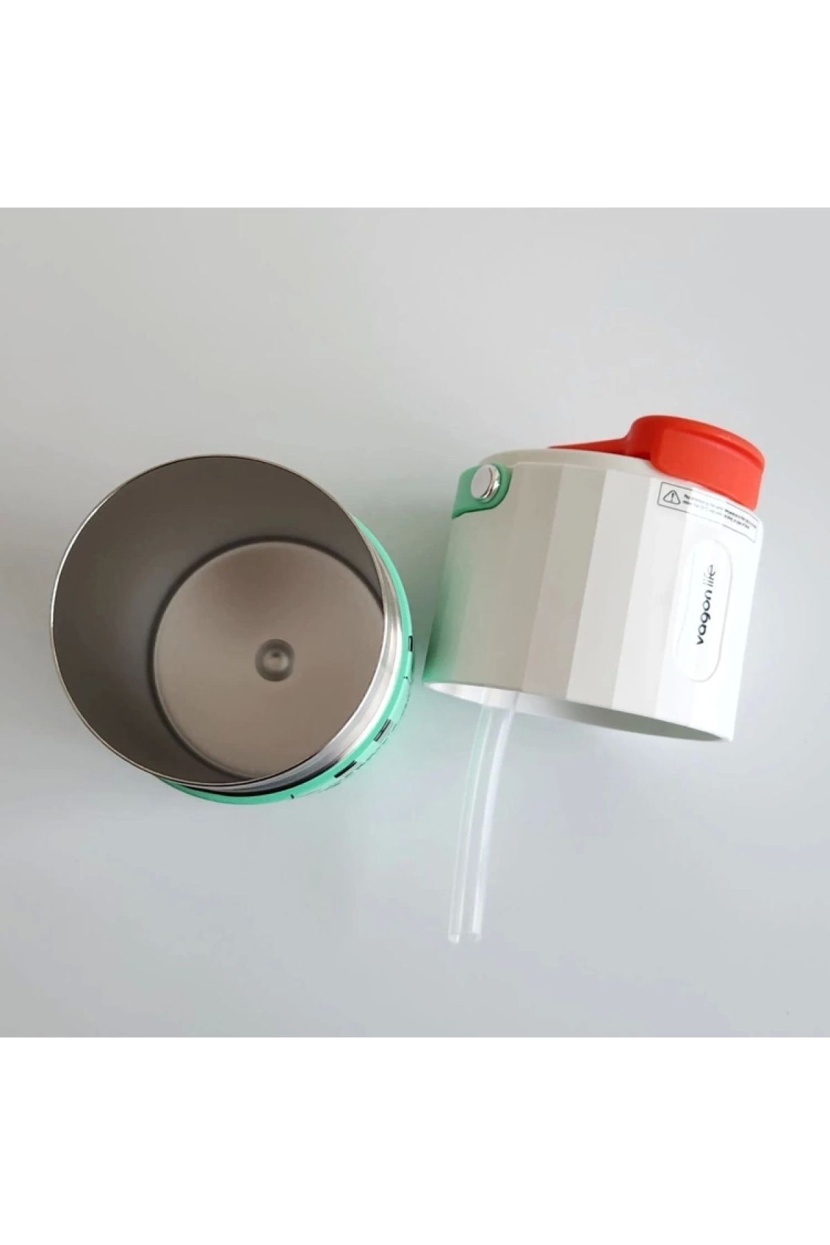 قمقمه و فلاسک چند رنگ VGN2050 فولادی Patara Pipetan 400 میل آبی Vagonlife
