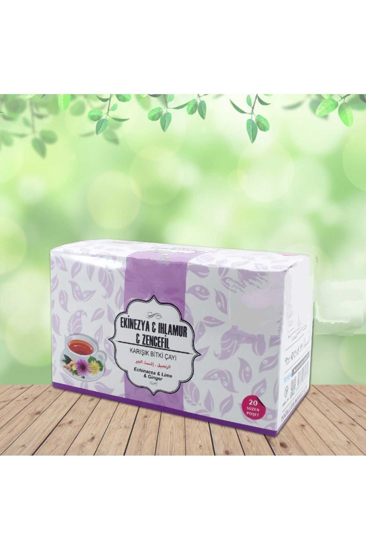 Kademgiller Ekinezya & Ihlamur & Zencefil 20 li Bitki Çayı