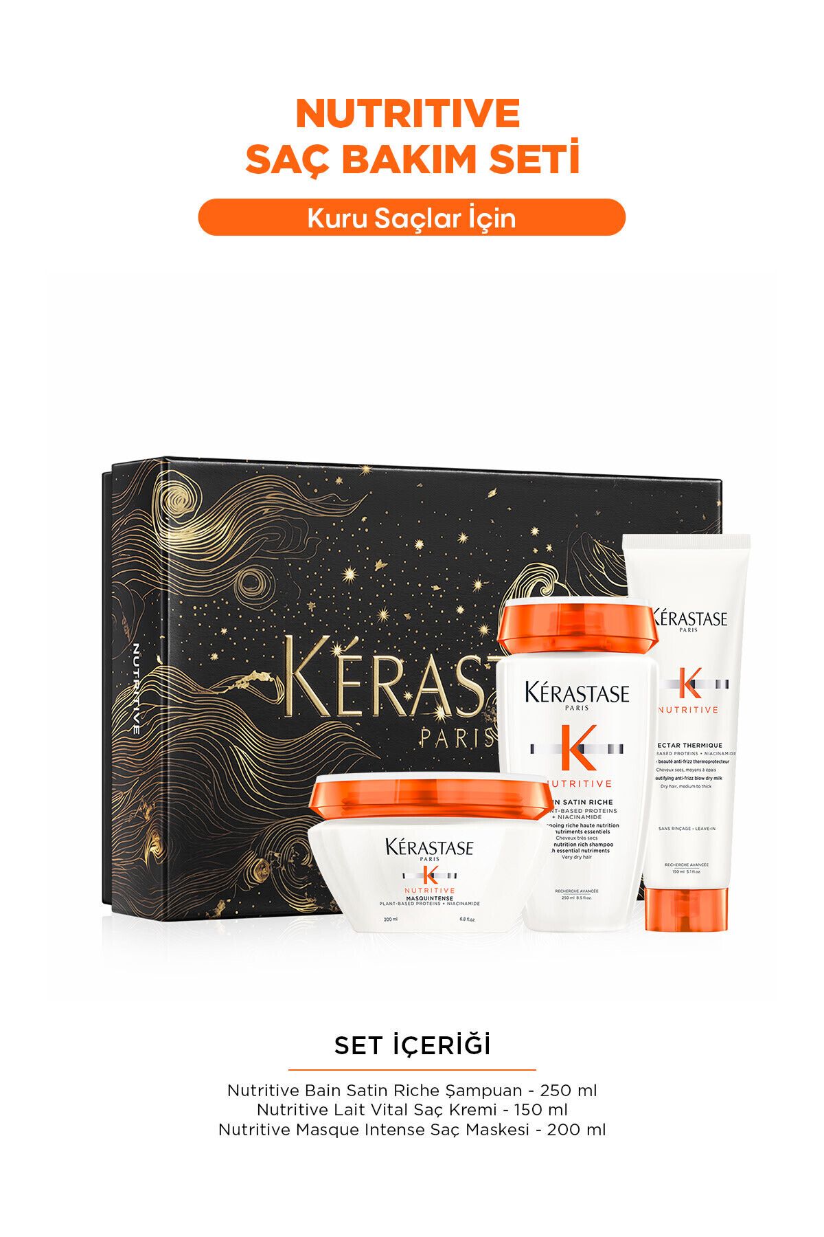 ست مراقبت از موی مرطوب کننده شدید برای موهای خشک و کم آب Demb.874 Kerastase