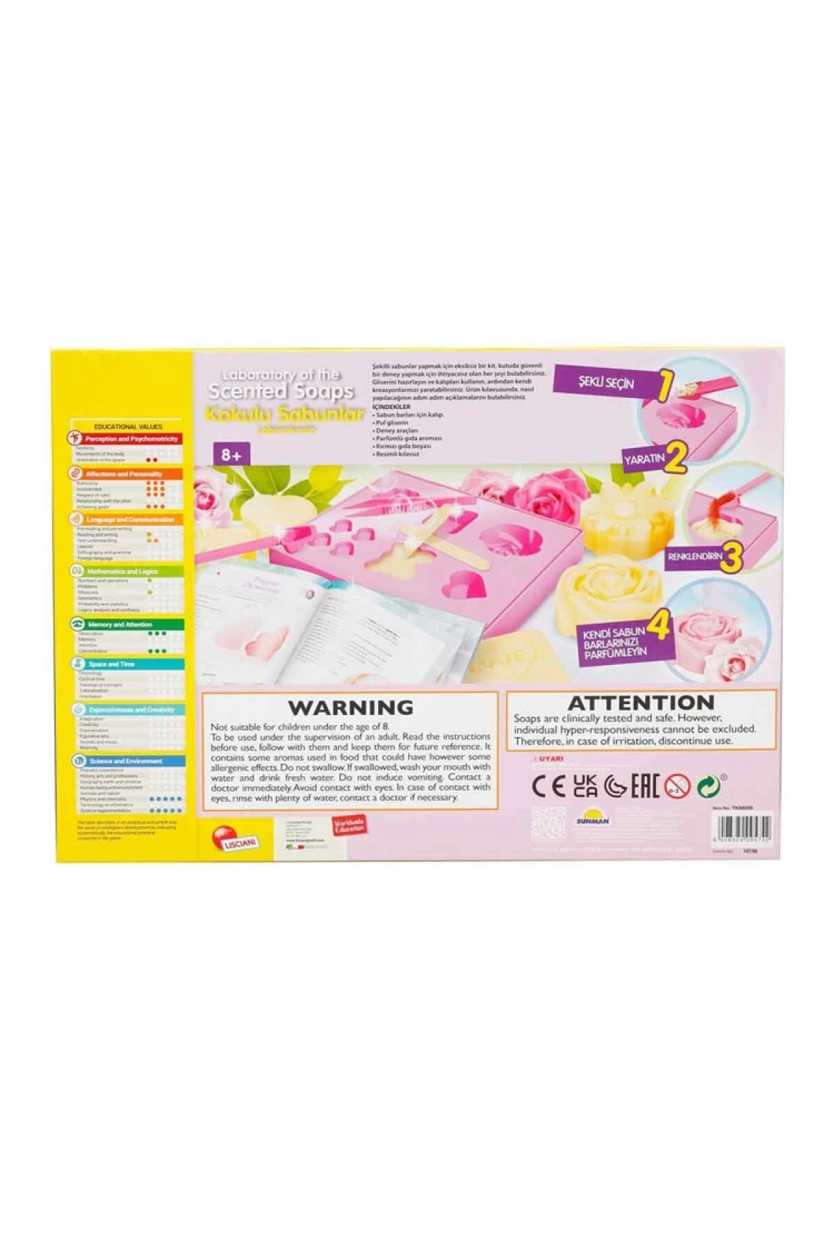 Genel Markalar Sun-s01009574 Bilim Seti :sabun Laboratuvarı (TK66896) fotoğrafı 3 (önizleme)