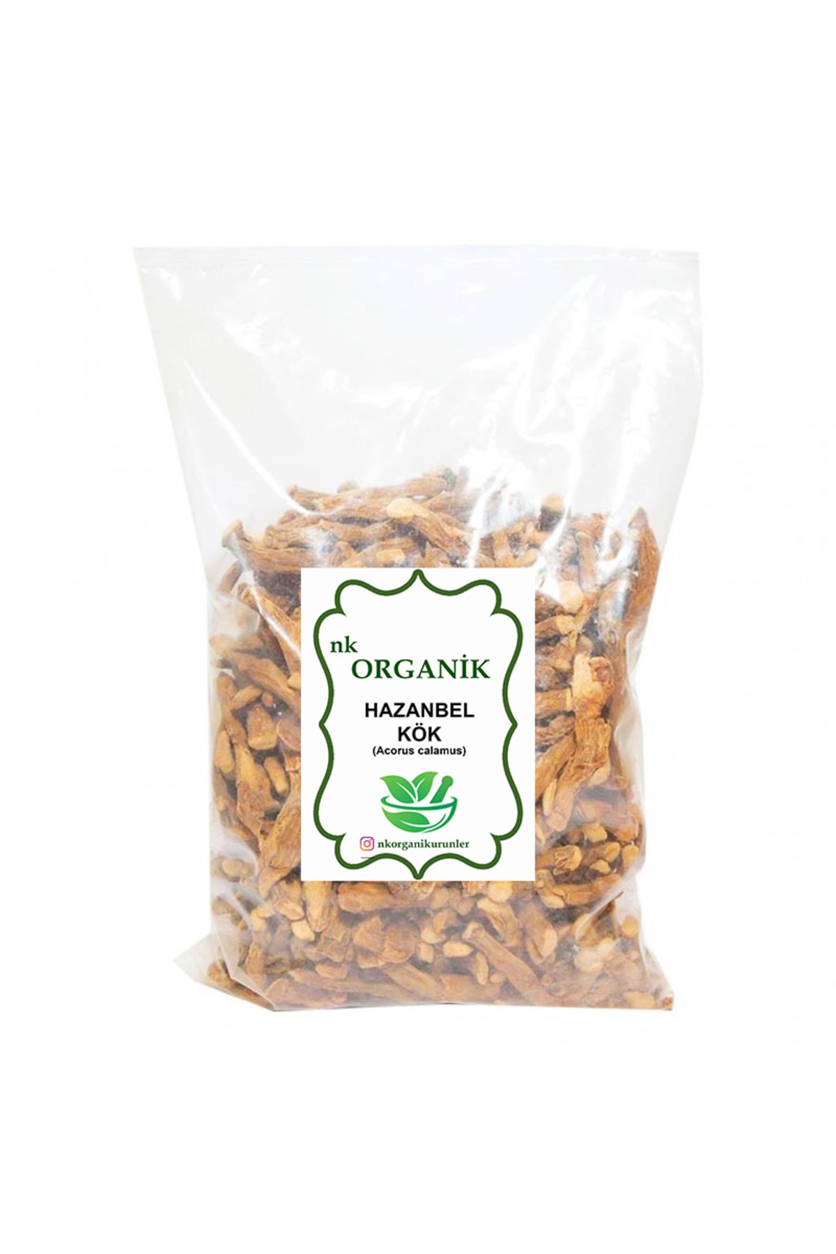nk organik Hazanbel Kök (Acorus calamus) 1kg