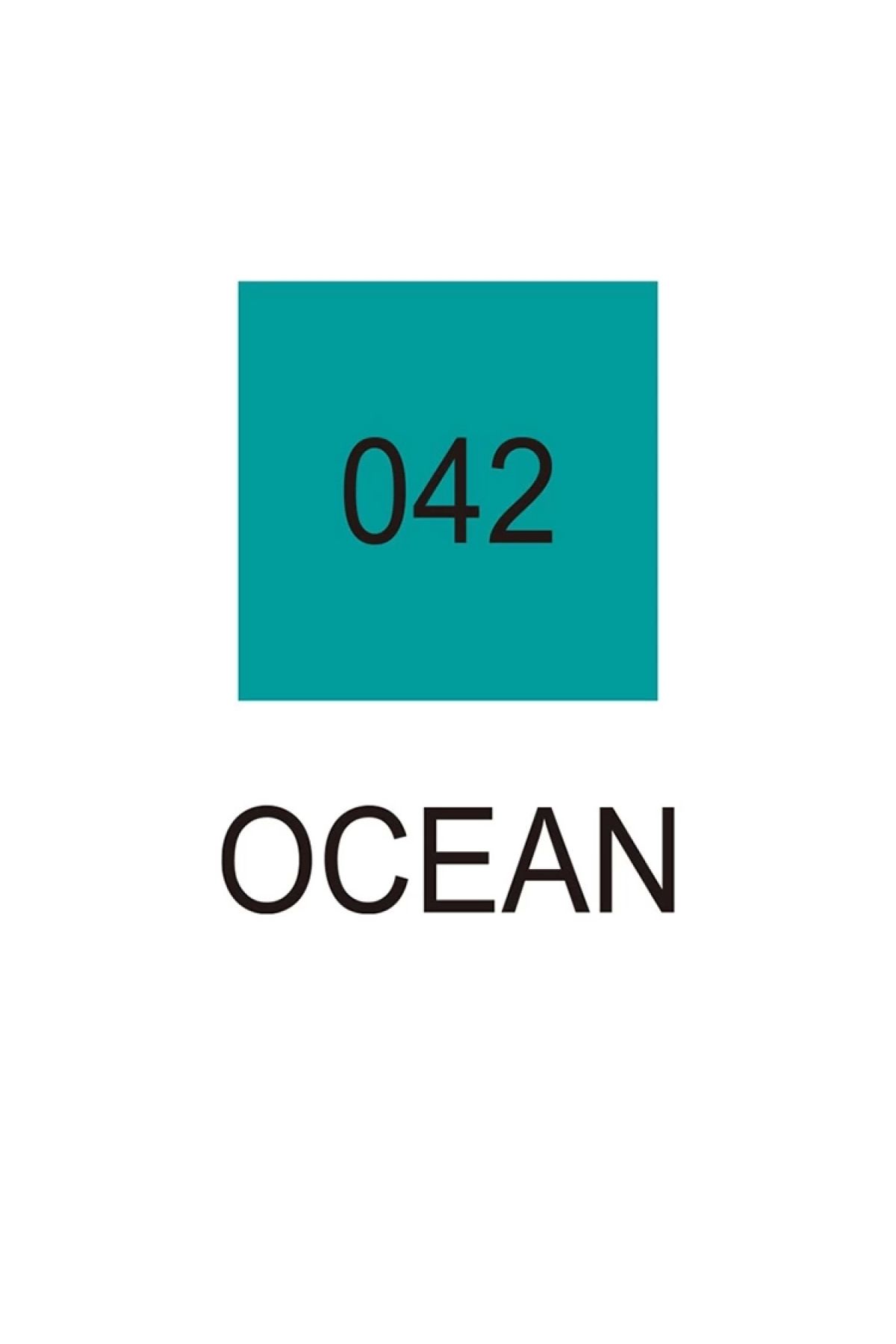 Zig-Clean Color Double Tip Dot Pen Tc-6100 042 Ocean 2