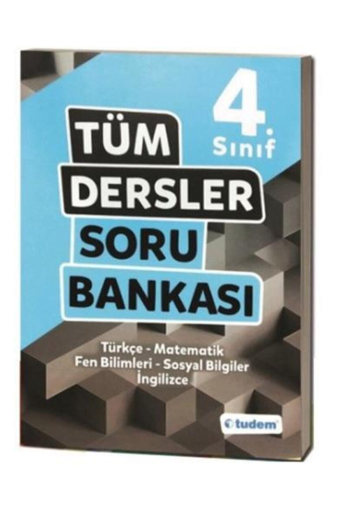 Tudem Yayınları Tudem 4. Sınıf Tüm Dersler Soru Bankası-yeni
