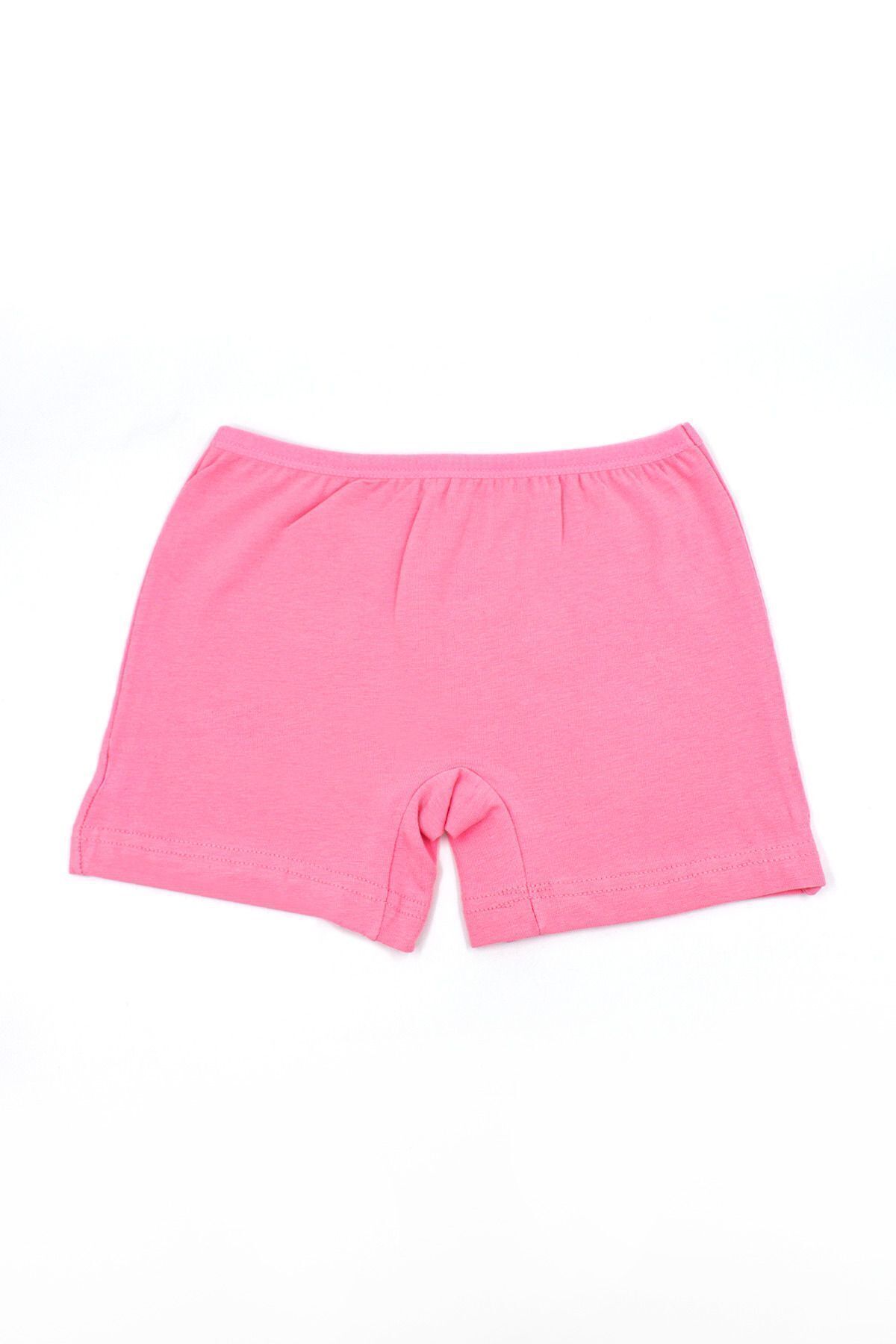 Öts Kız Çocuk Renkli 5'li Likralı Boxer Tayt fotoğrafı 7 (önizleme)