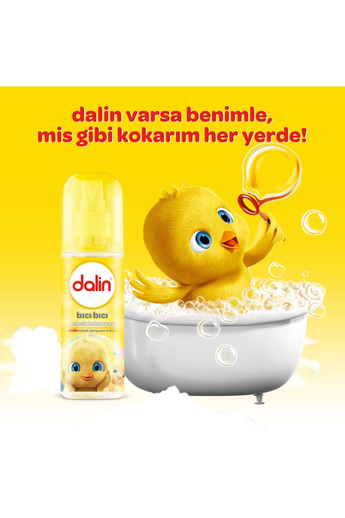 Dalin x 4 Adet Bıcı Bıcı Kokusu Kolonya 150 ml