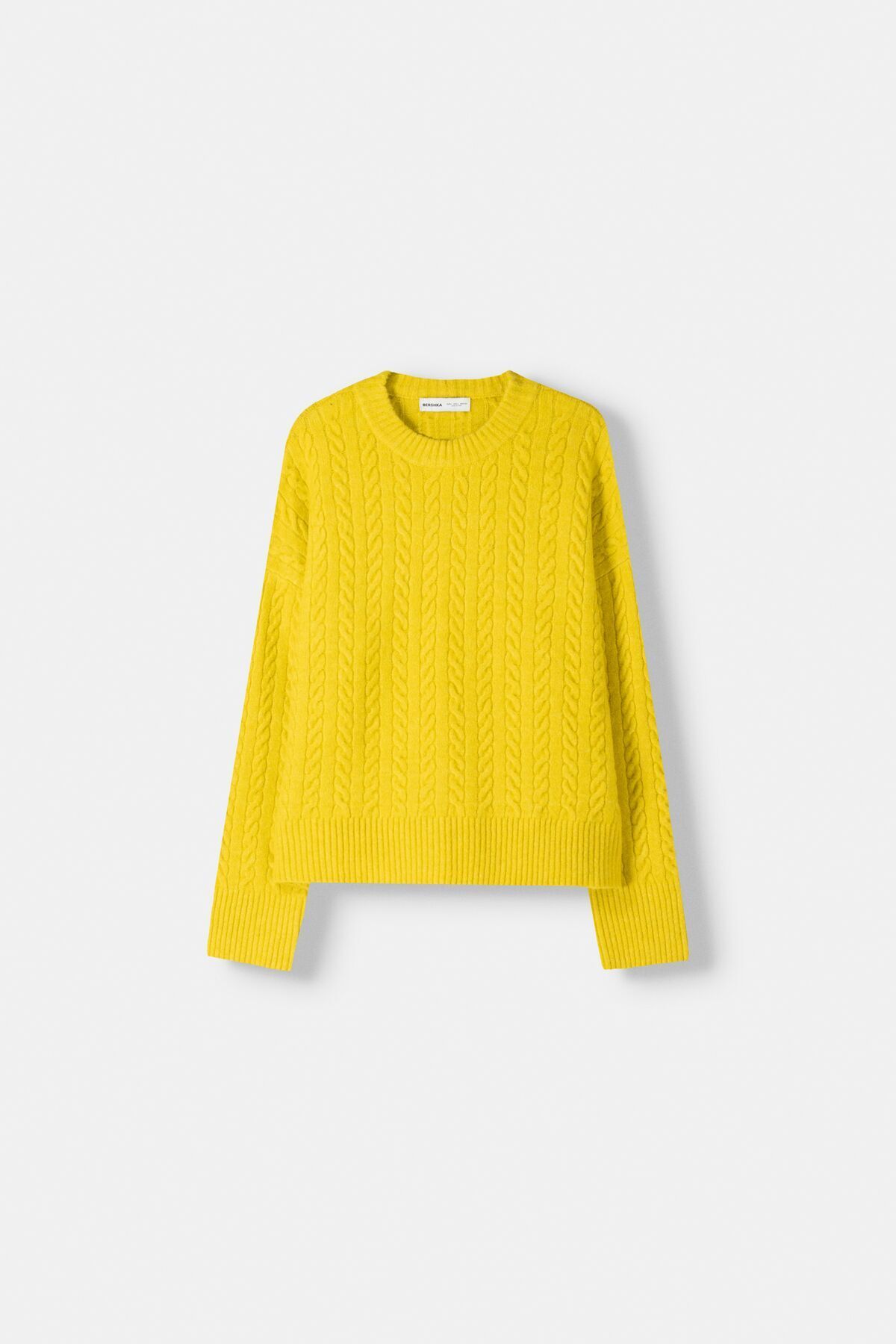 Bershka-Oversize Sweater with Hair Braid 2