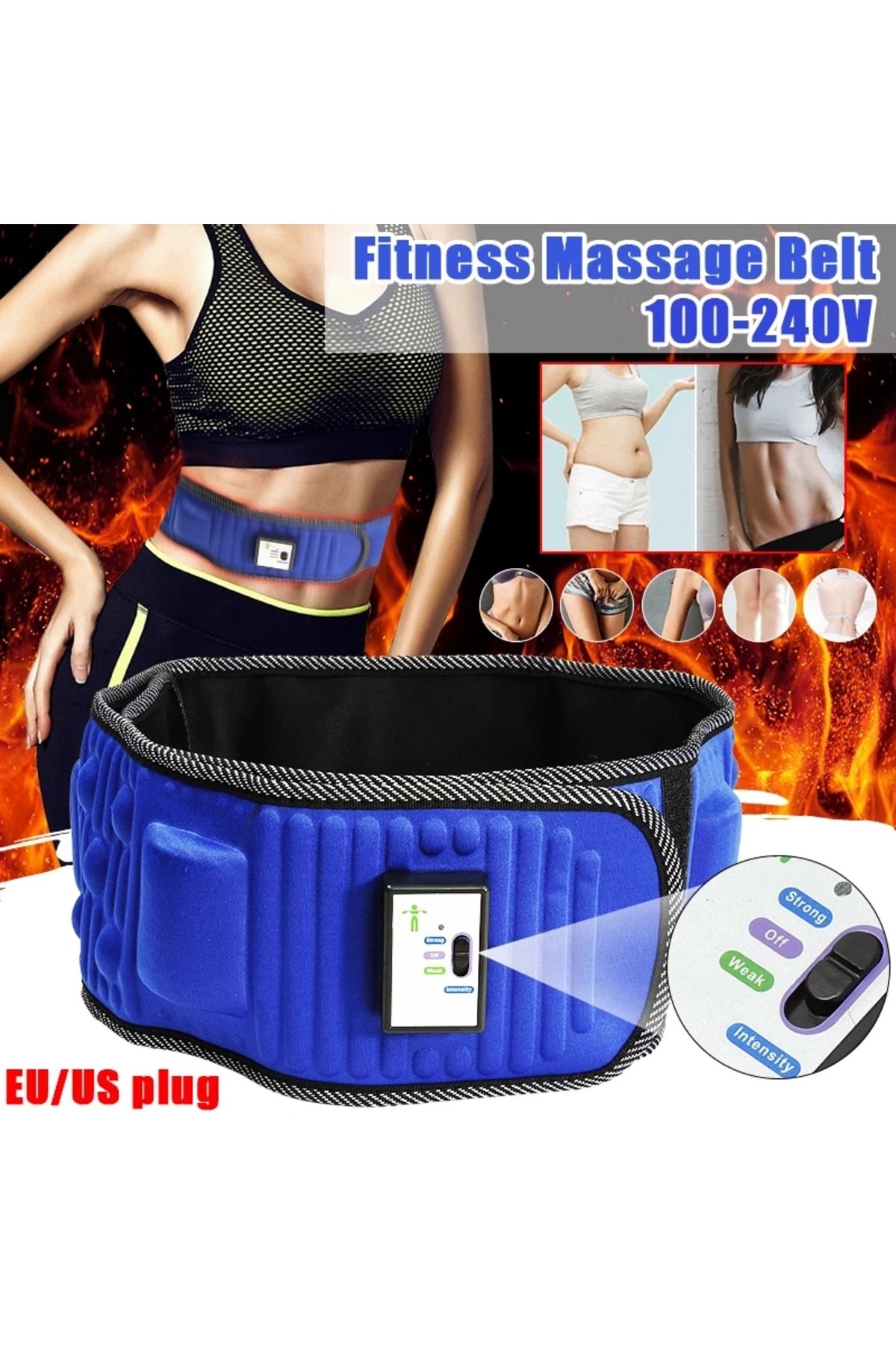 Go İthalat-Electric Slimming and Massage Belt - Sway and Vibration Effect (4462) 3