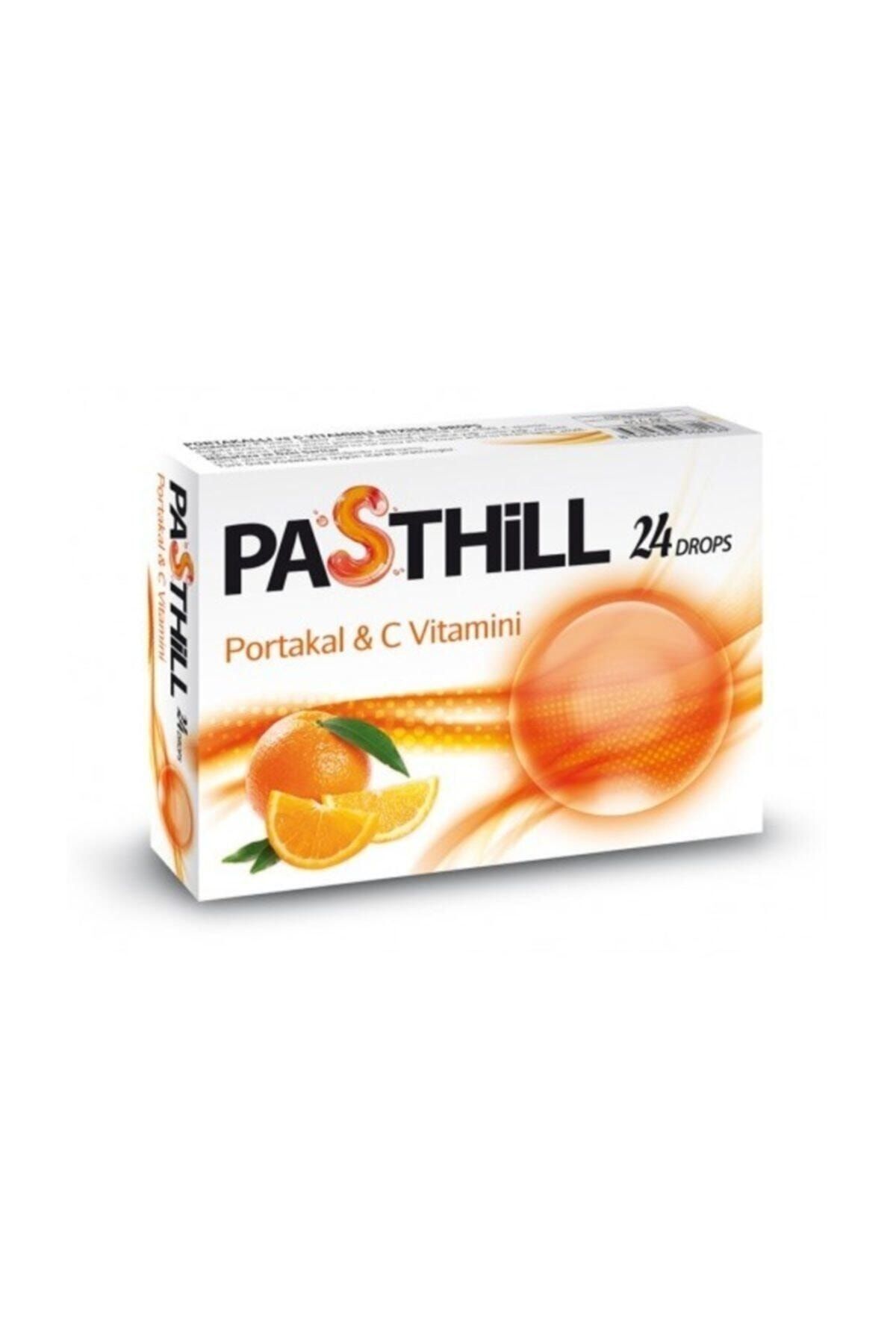 Genel Markalar Pasthill Portakal & C Vitamini Pastil Drops 24'lü