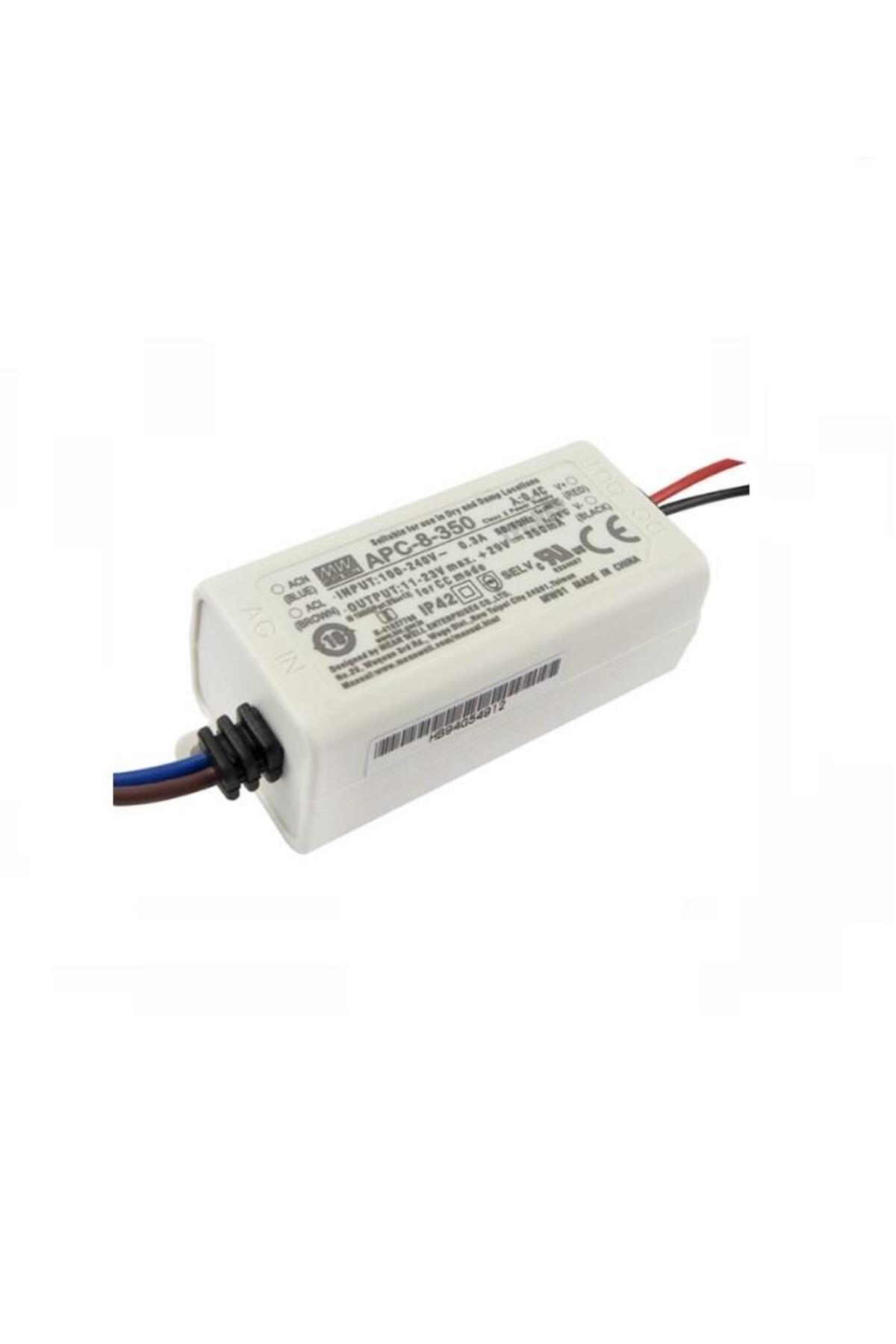 Meanwell Apc-08-350 11 ~ 23v 350 Ma Sabit Akım Led Driver İp42