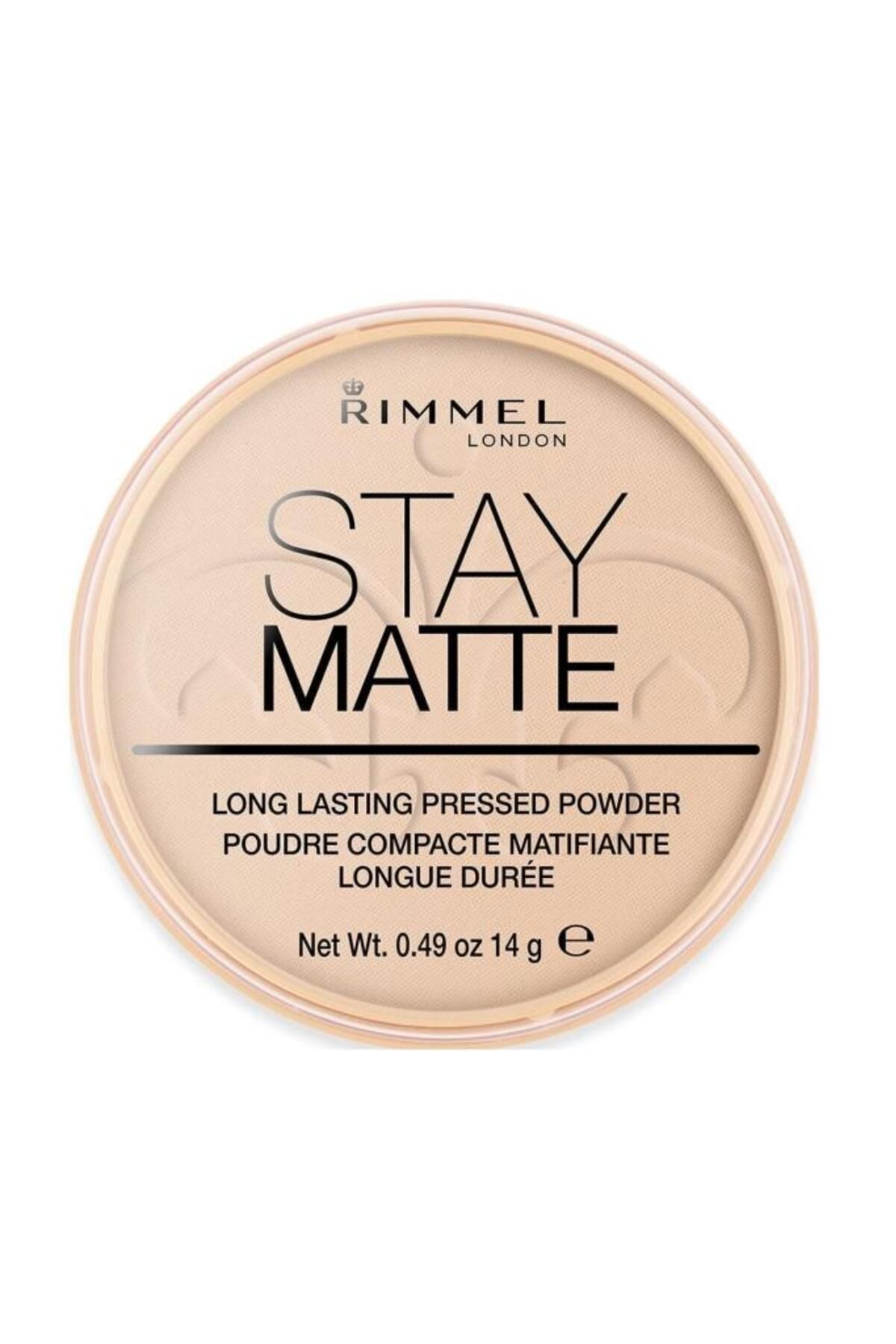 RIMMEL LONDON Pudra - Stay Matte Pressed Powder 003 Peach Glow 14 g 3607345064529