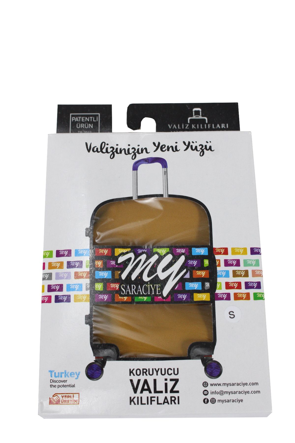 MY SARACİYE-My 10 Anchor - Saddleboard, Suitcase and Cabin Size Case Set 7