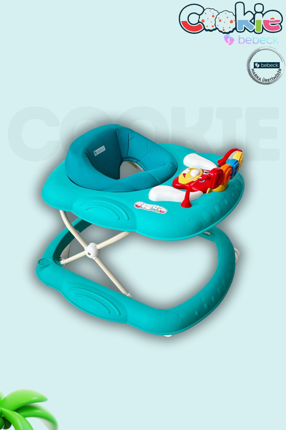 Bebeck Cookie Ayarlanabilen Müzikli Yumuşak Pedli Lüks Yürüteç fotoğrafı 2 (önizleme)