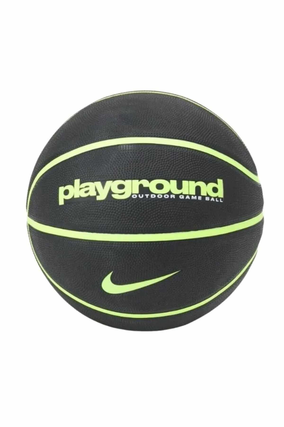 Nike Everyday Playground 8p Deflated Unisex Siyah Basketbol Topu N.100.4498.085.07