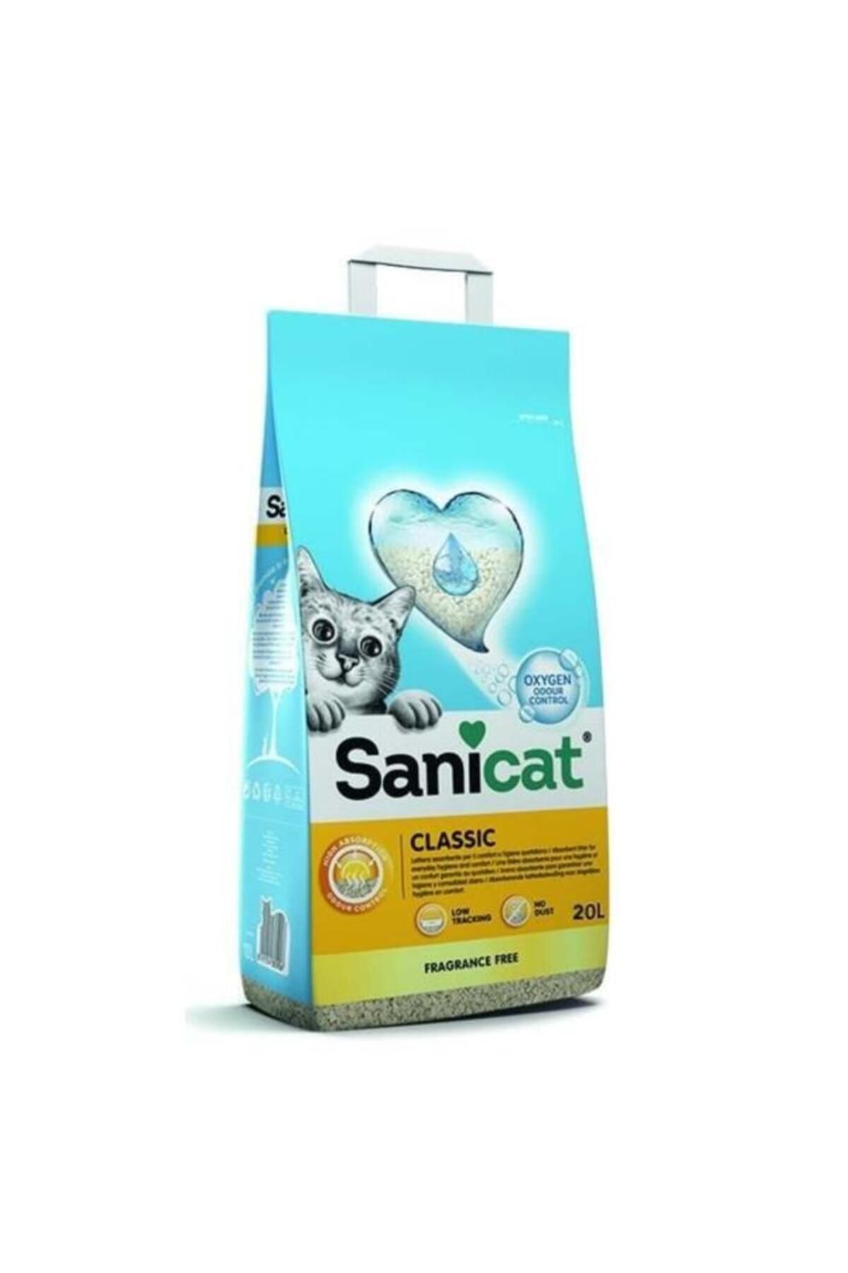 Classic Oksijen Kontrollü Ultra Emici Kedi Kumu 20 Lt - 245-801436 - Petshopundan