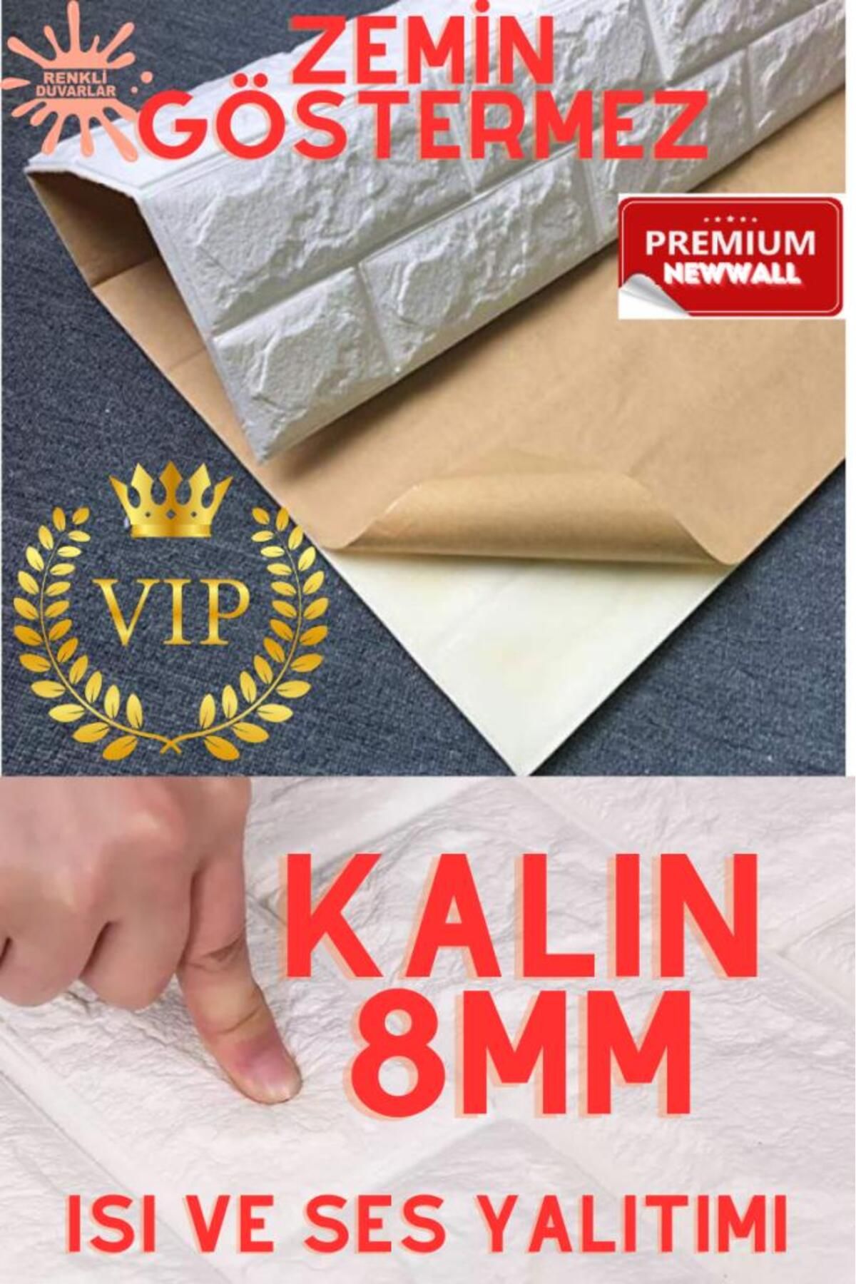 Renkli Duvarlar 8mm Vip Kalın Ürün Zemin Göstermez Isı Ve Ses Yalıtımı Yapışkanlı Sünger Duvar Paneli Kağıdı 70x77cm