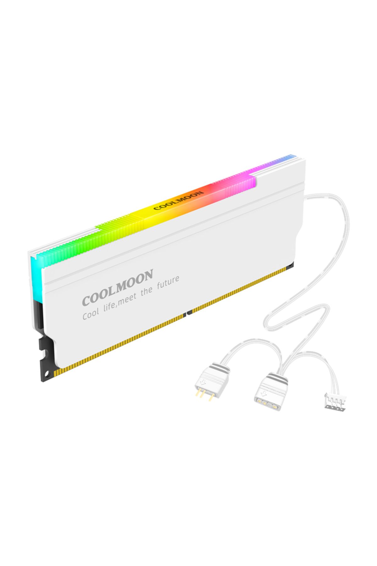 Choice-مبدد حرارة ذاكرة الوصول العشوائي ARGB 5V-3PIN Aura Sync DDR4 DDR3 مع وسادة حرارية من السيليكون للمكتب... 6