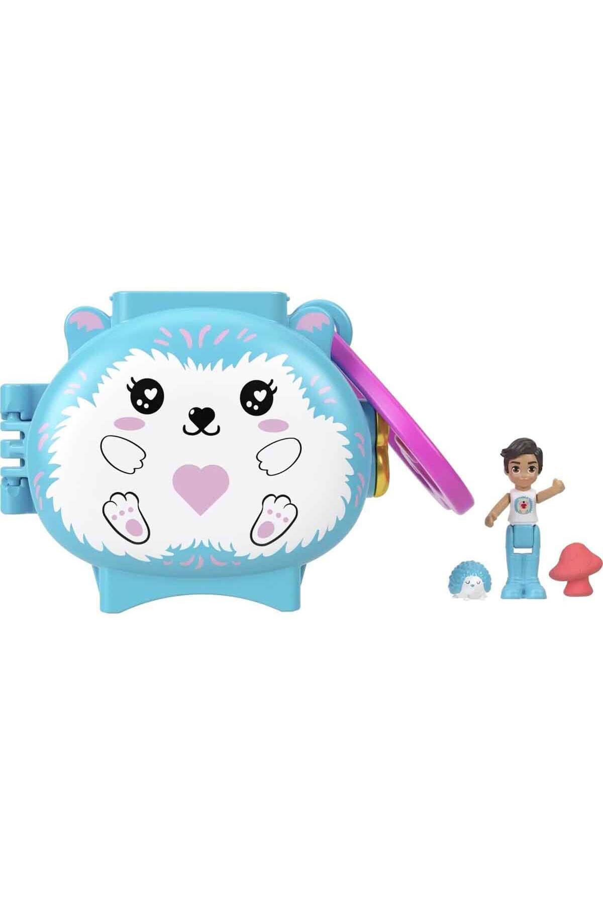 Polly Pocket Sevimli Hayvanlar Kompakt Oyun Seti GYV99 - Kirpi