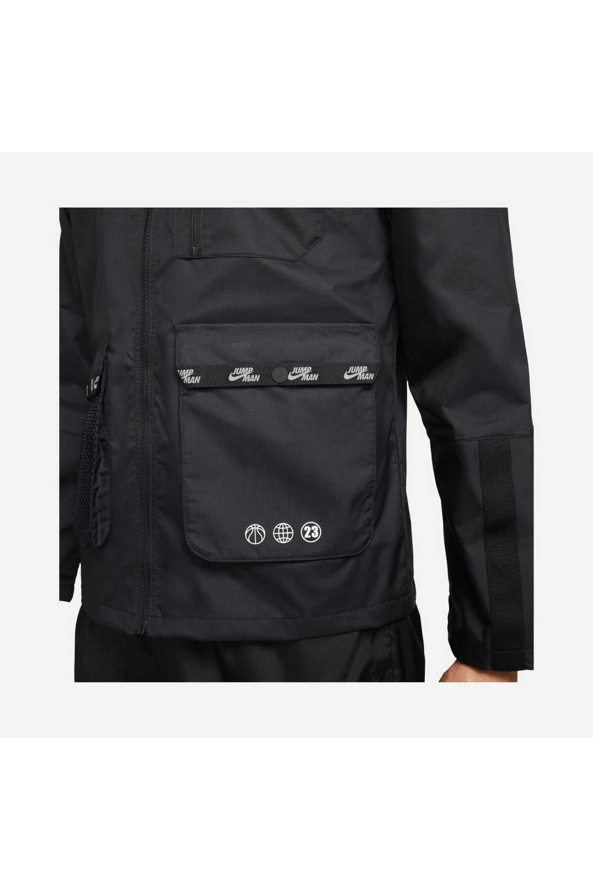Nike-Jordan Men's Jumpman Statement Waterproof Unlined Jacket 7