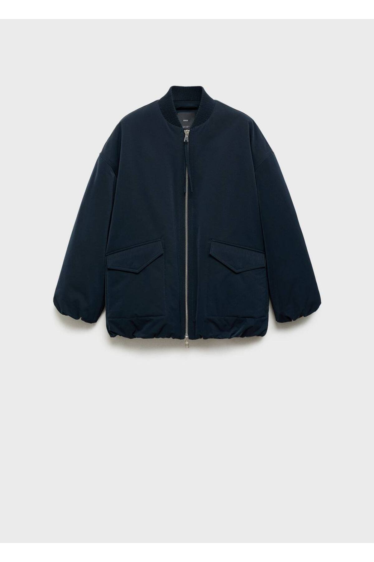 Mango Lammfellimitat Jacke Schwarz Mango Jacke 'sabina' In Schwarz