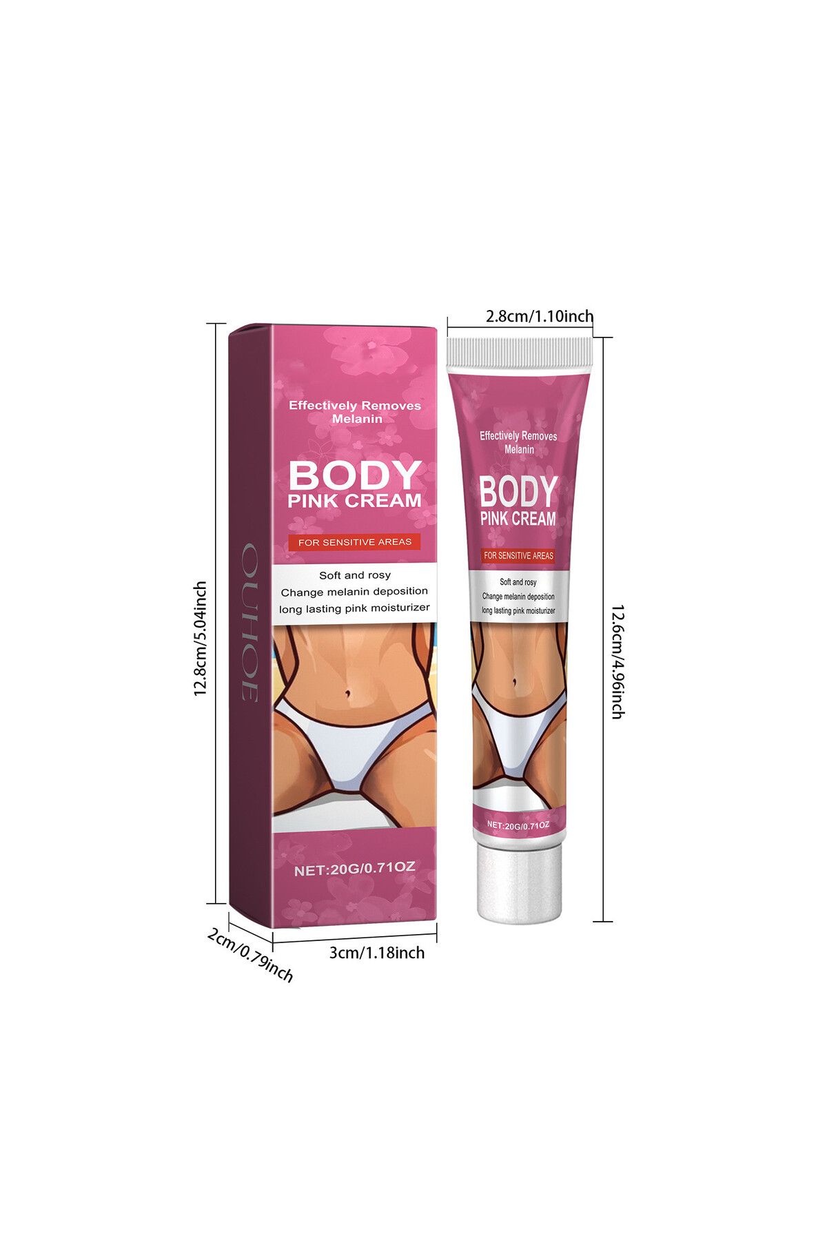 Choice-Bleaching Body Cream Inner Thigh Private Parts Bleach Serum Brighten Butt Lightening Emulsion Int... 1