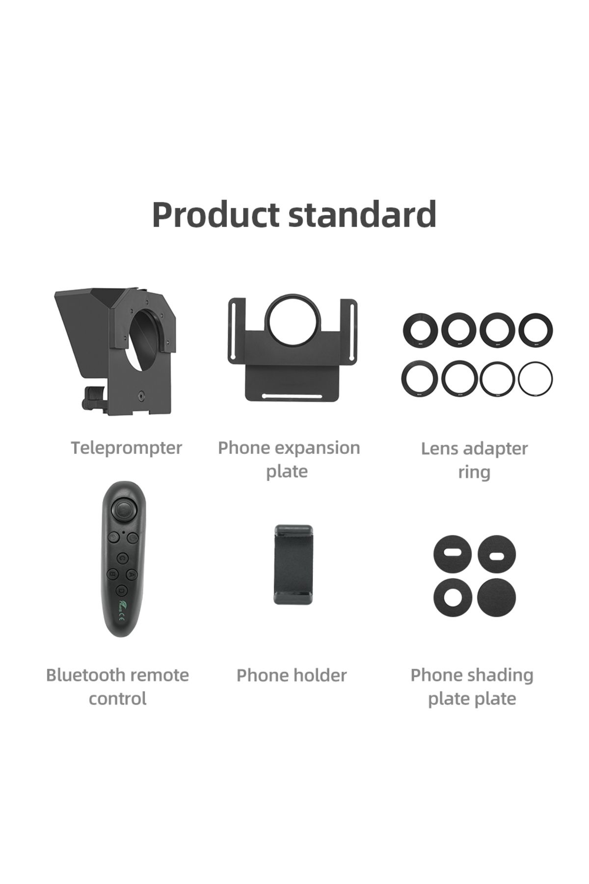 AMBITFUL-Phone and DSLR Recording Mini Teleprompter Portable Inscriber Mobile Teleprompter Artifact Video ... 4