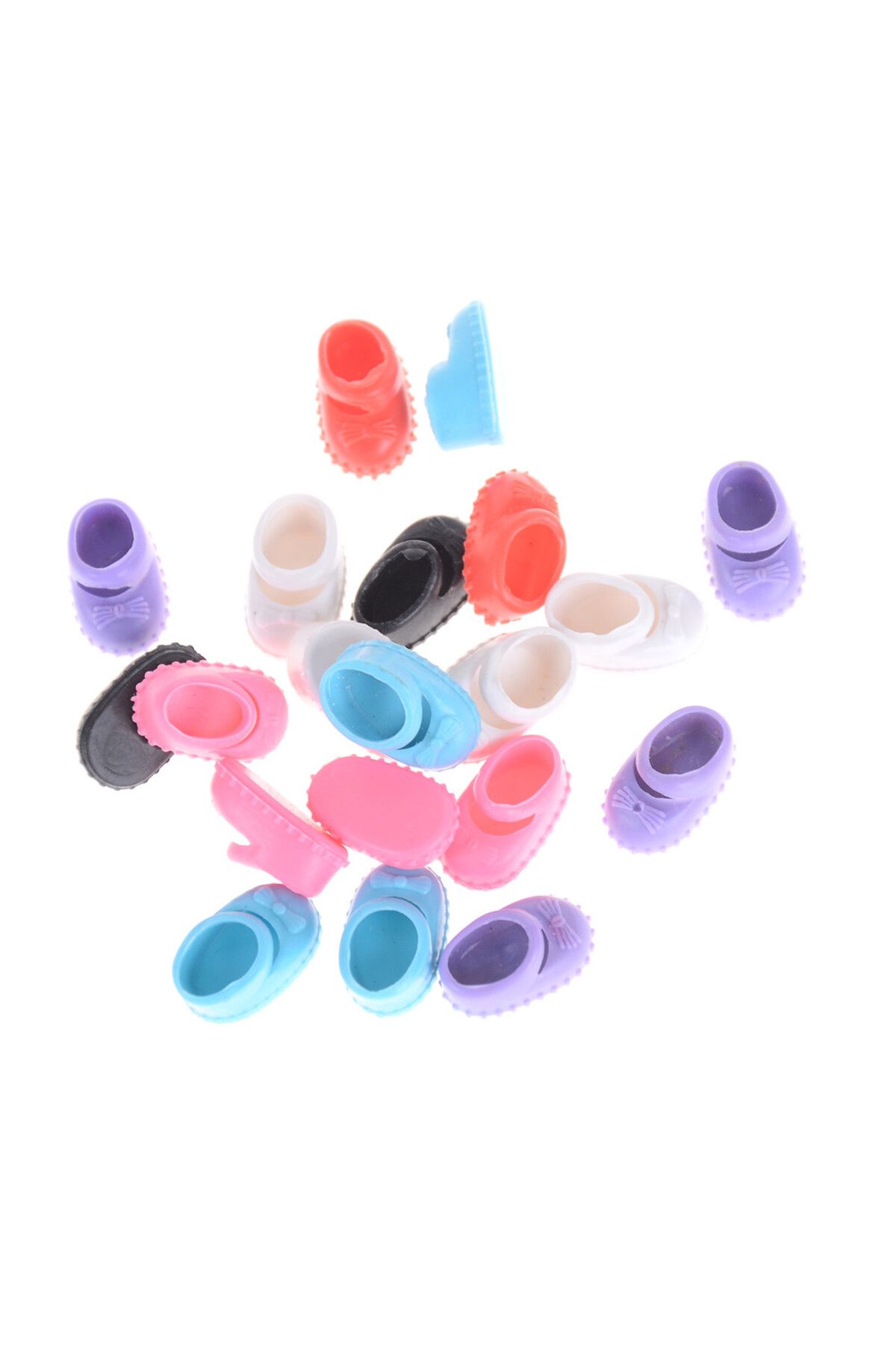 ZTOYL-5Pairs 12cm Doll Shoes Accessories Kelly Doll Confused Doll Shoes Kids Gift Toy 2