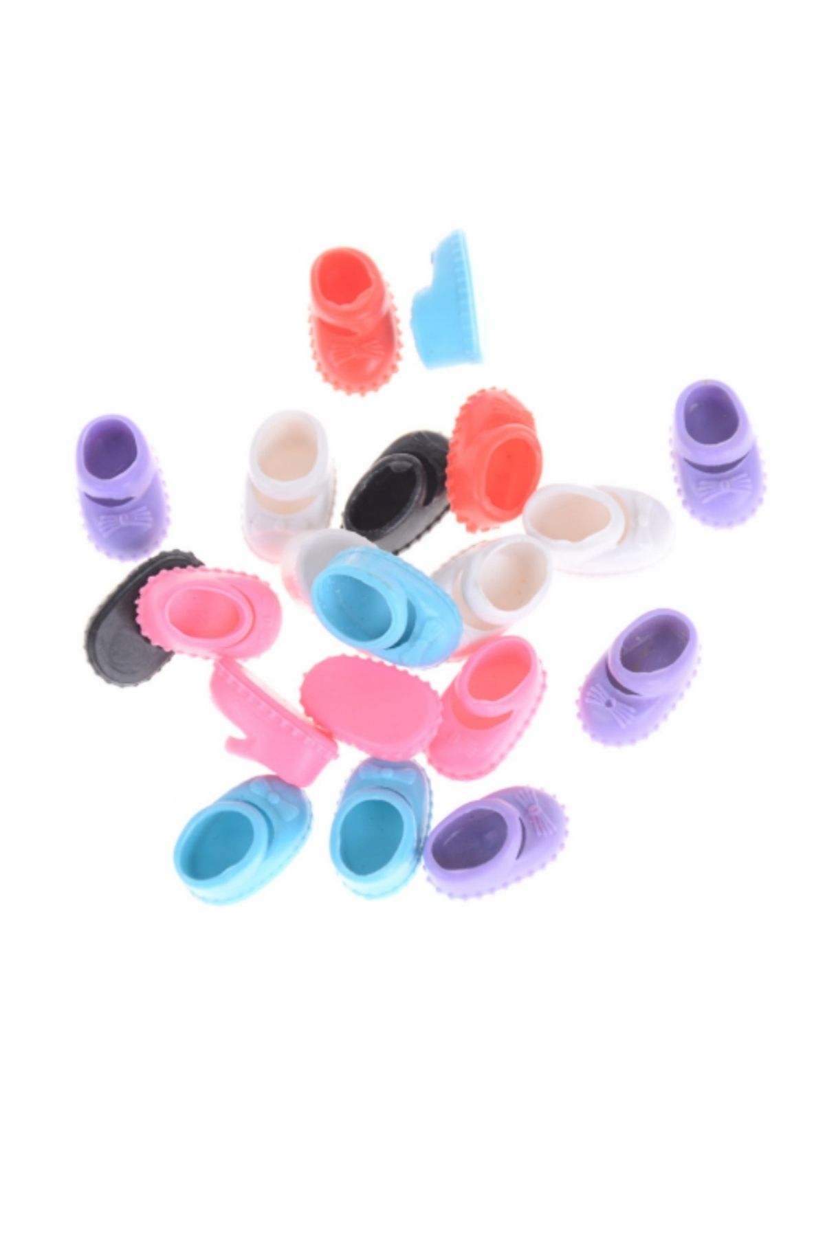ZTOYL-5Pairs 12cm Doll Shoes Accessories Kelly Doll Confused Doll Shoes Kids Gift Toy 8