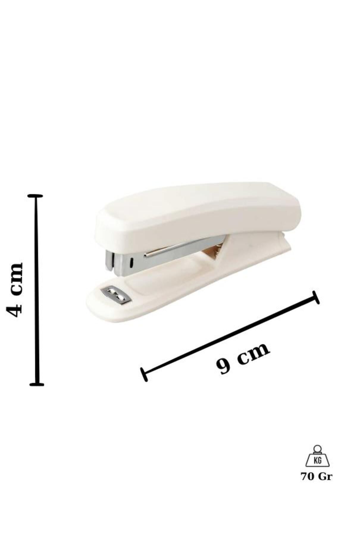 Mimaks-Beige/White Stapler Set - No:10 Code: S-2 2