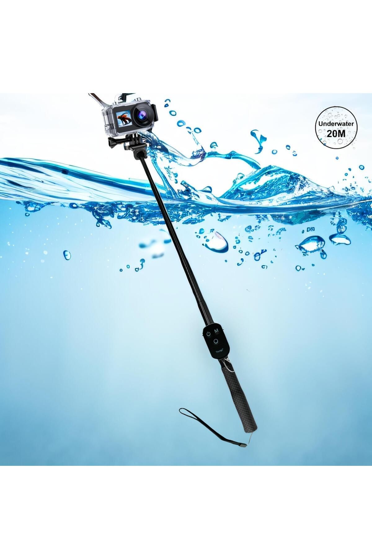 Choice-Tayogo Bluetooth Remote Control Underwater Diving Selfie Stick - Capture Underwater Moments with ... 2