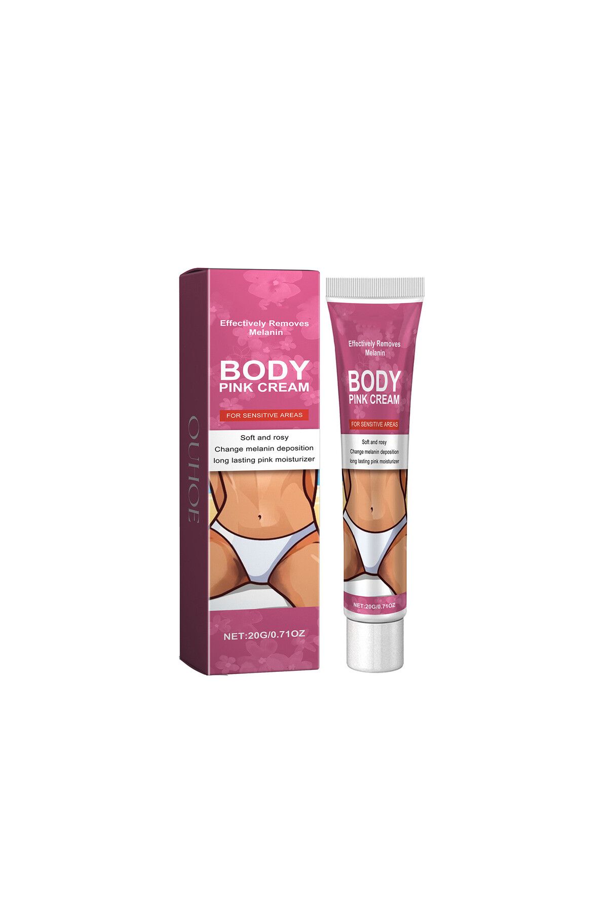 Choice-Bleaching Body Cream Inner Thigh Private Parts Bleach Serum Brighten Butt Lightening Emulsion Int... 8