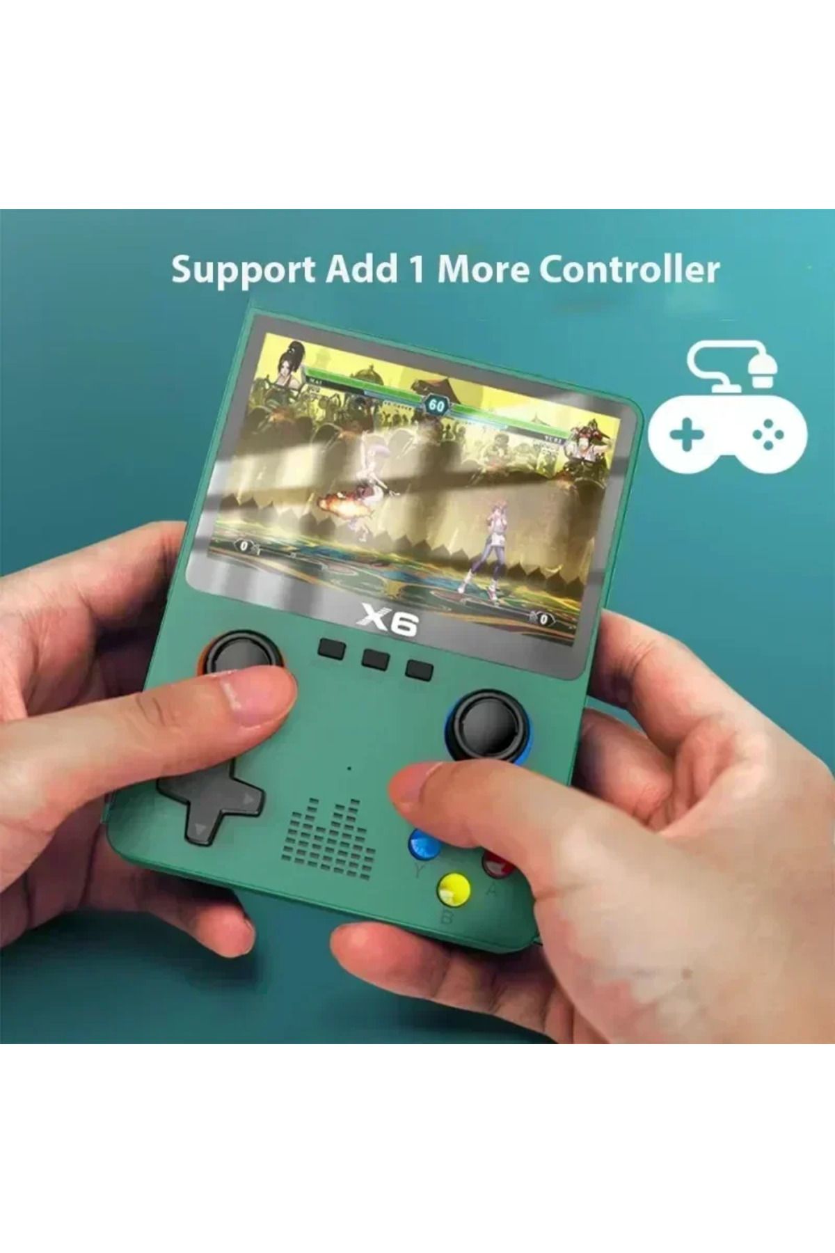 Choice-وحدة تحكم ألعاب X6 مع عصا تحكم مزدوجة و 11 محاكيًا لـ GBA وحدة تحكم ألعاب فيديو محمولة باليد ... 5