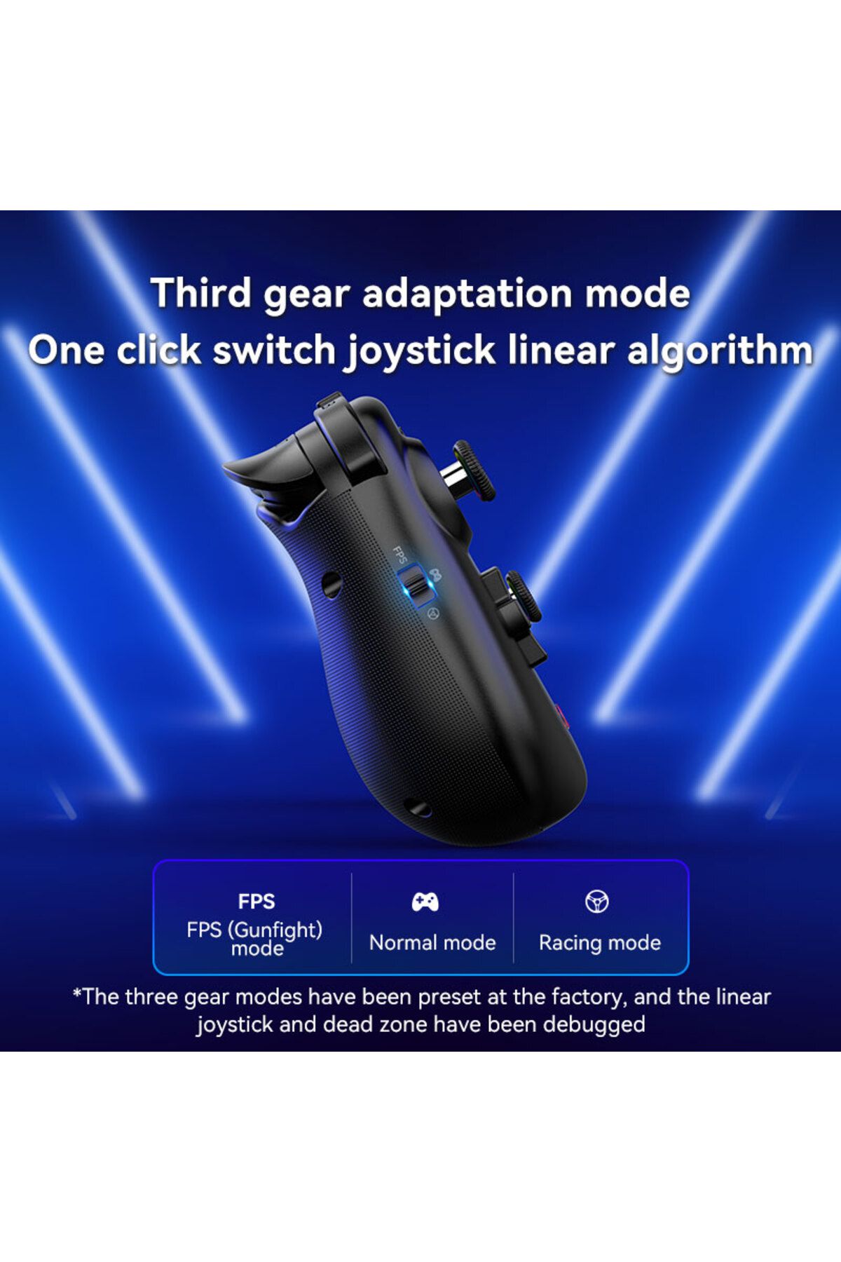 Choice-D8 por Gaming Dual Hall Flexible RGB Controller Streaming Gamepad for Tablet Android PS4 Switch P... 6