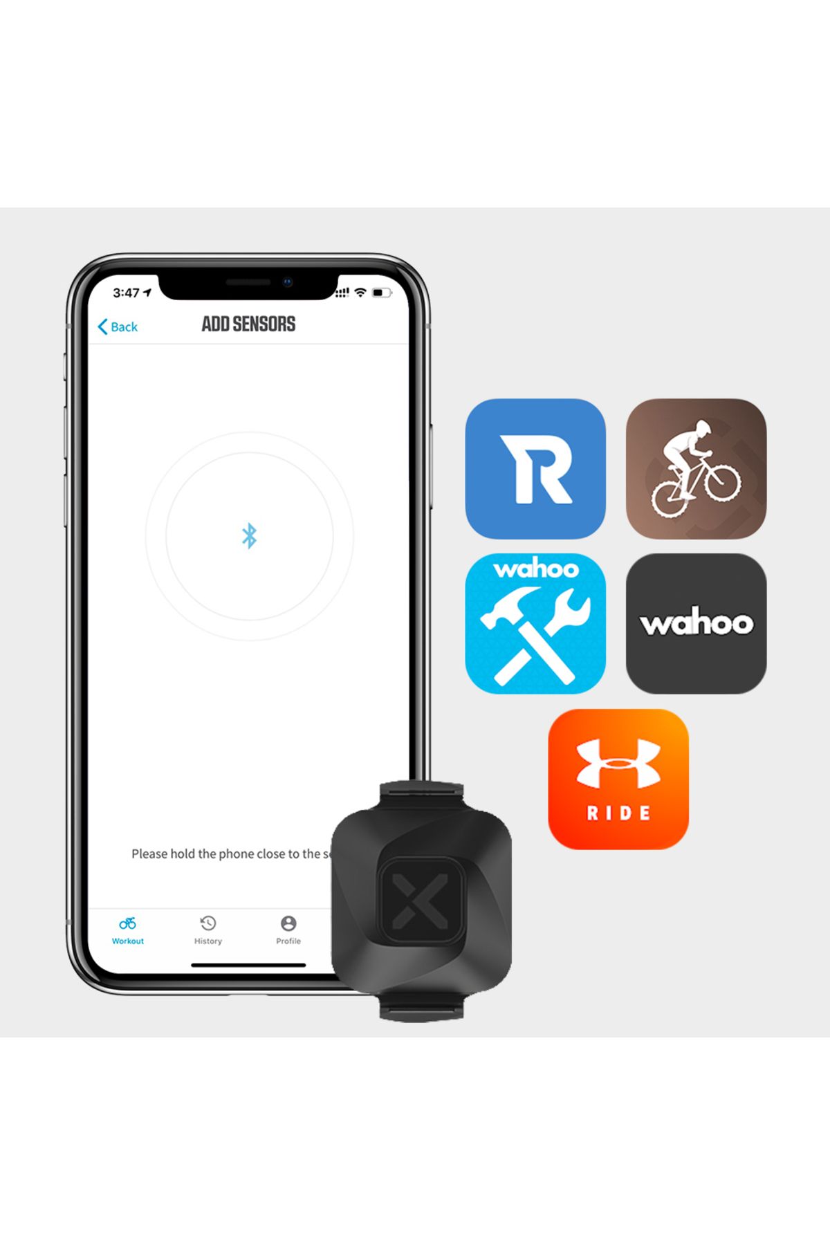 XOSS-Vortex Speed Cadence Sensor X2 Heart Rate Monitor S1 Bike Computer GPS Mount For GARMIN iGPS... 4