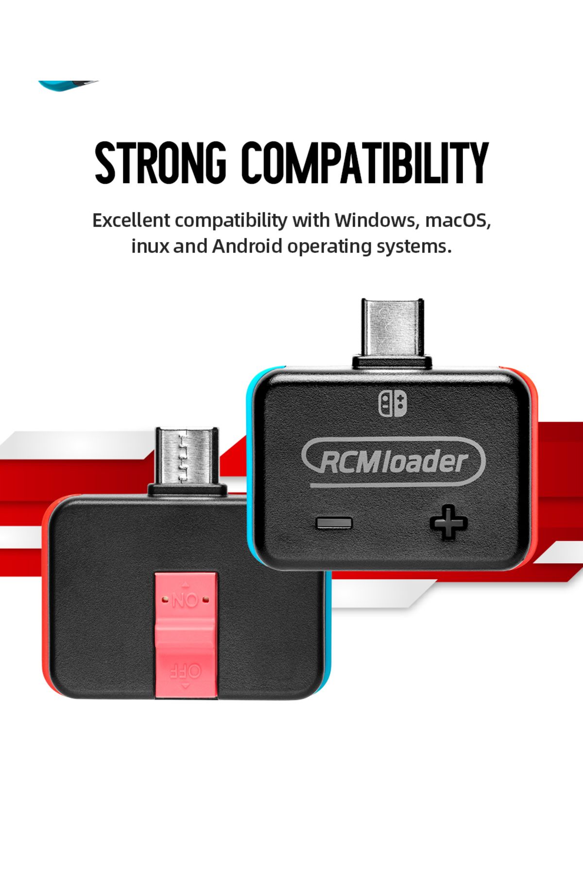 KOOGIS-1PCS Switch RCM Loader Original V5 RCM Loader Auto Clip Jig Tool For Nintendo Switch NS Console W... 4