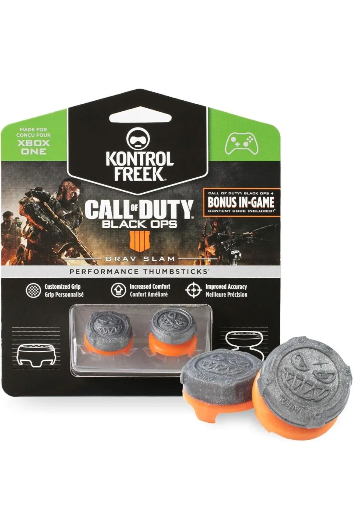 JIMITU-KontrolFreek Call of Duty: Black Ops 4 Grav Slam for Xbox One Controller 8