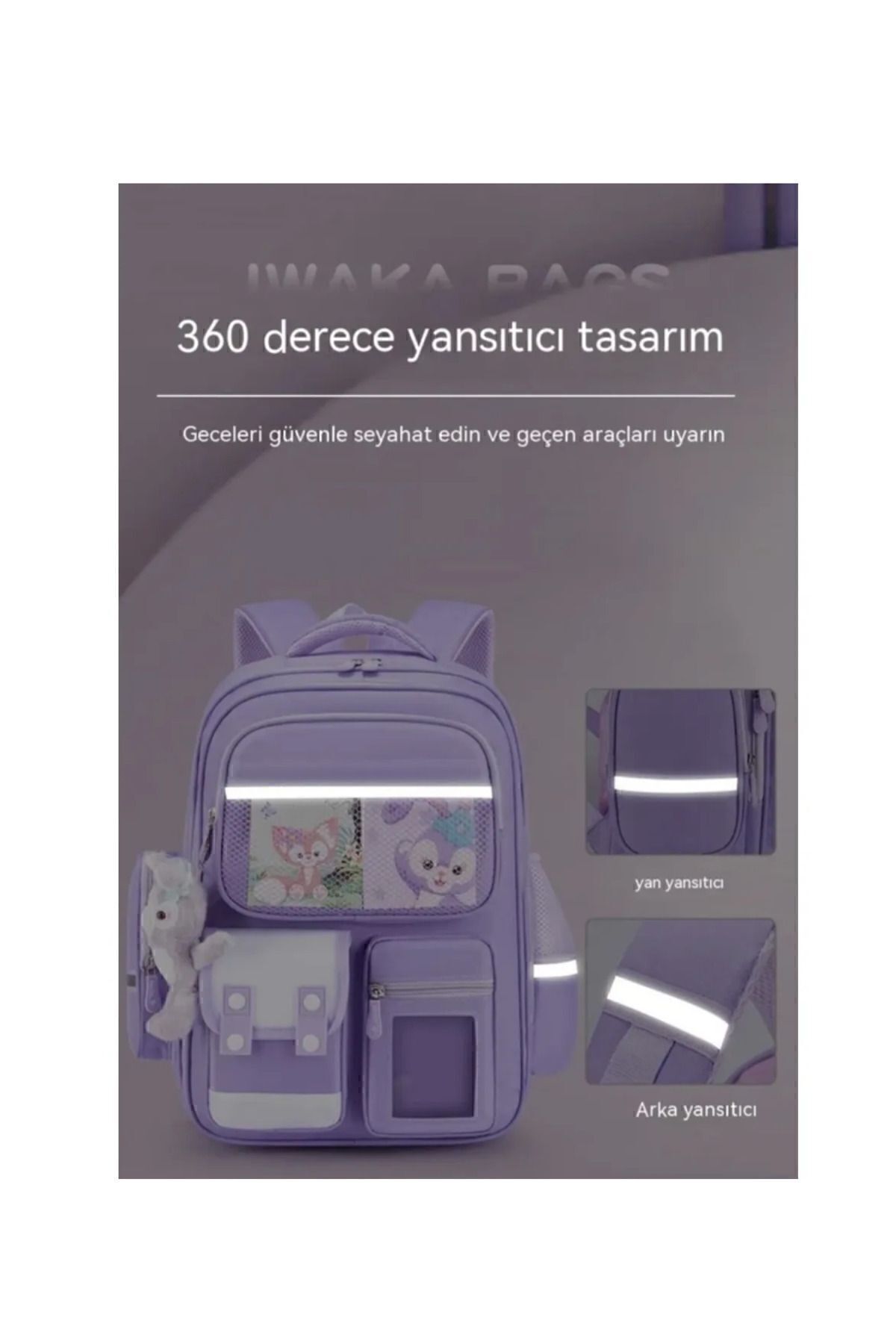 KOST-Rucsac de școală de mare capacitate, ultra durabil, rezistent la apă - susținut pentru coloana vertebrală 3