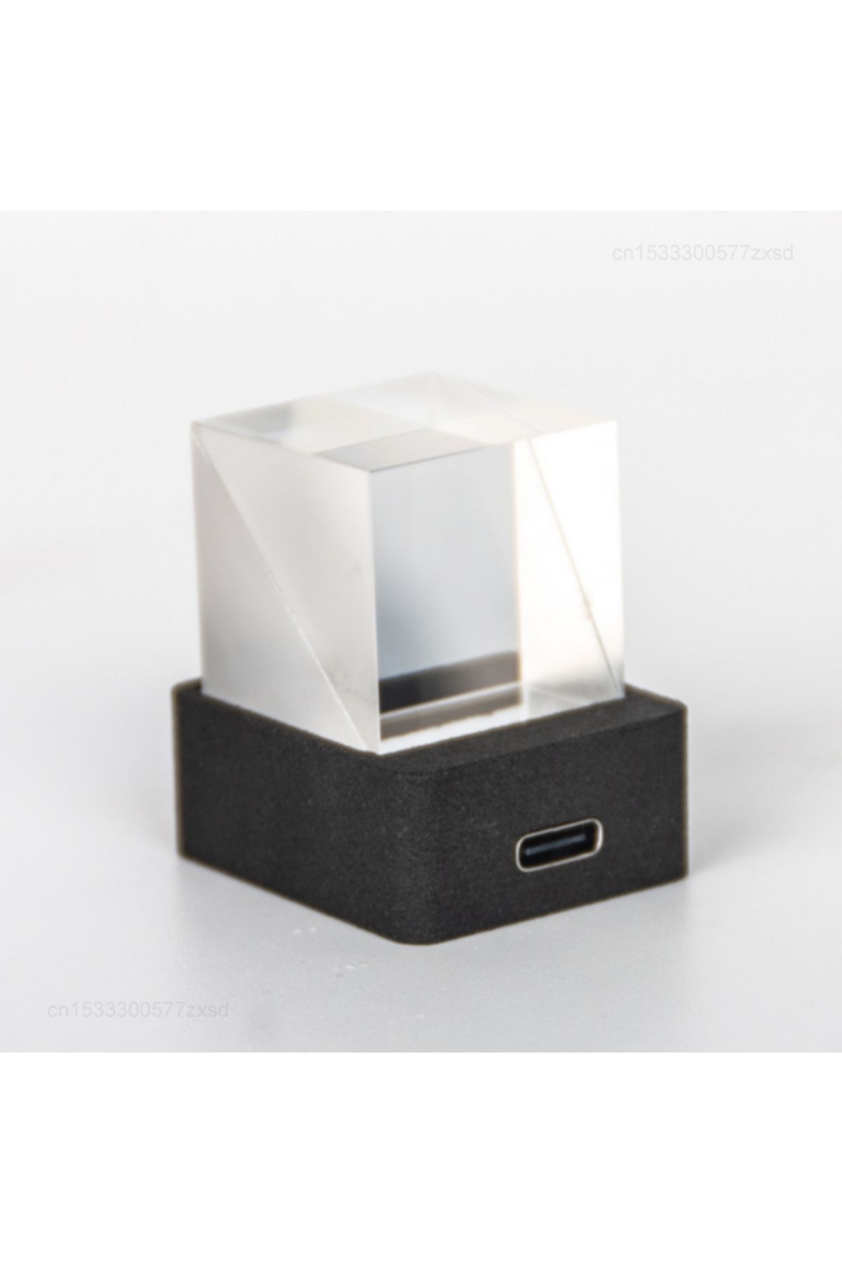 Choice-GeekMagic GIFTV Crystal Cube Photo Display Holographic Desktop Smart Weather Station Digital Cloc... 7