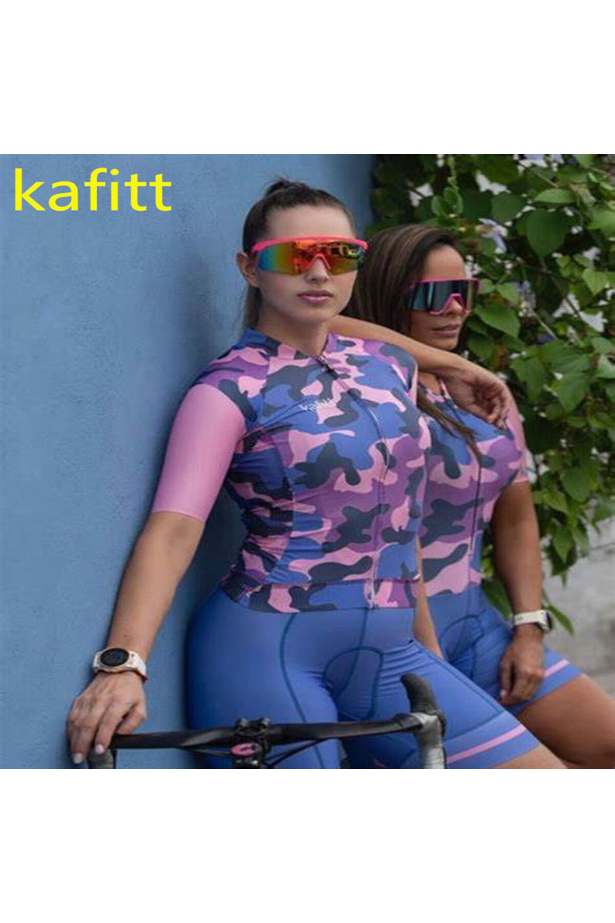 Choice-KAFITT women little monkey suit cycling suit work shirt short sleeved summer suit one-piece Pro 2... 6