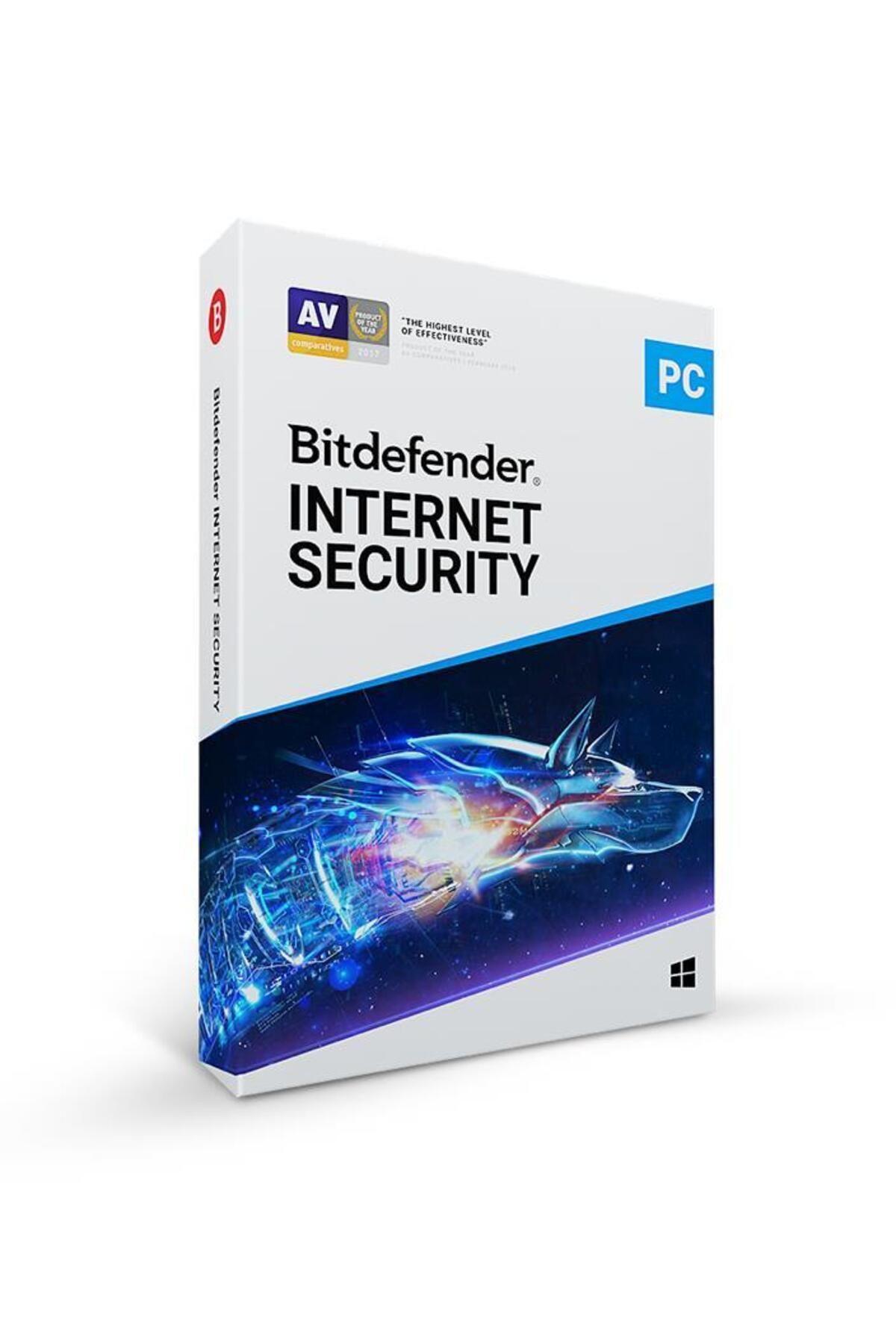 BITDEFENDER INTERNET SECURITY 3KULL.1YIL KUTU