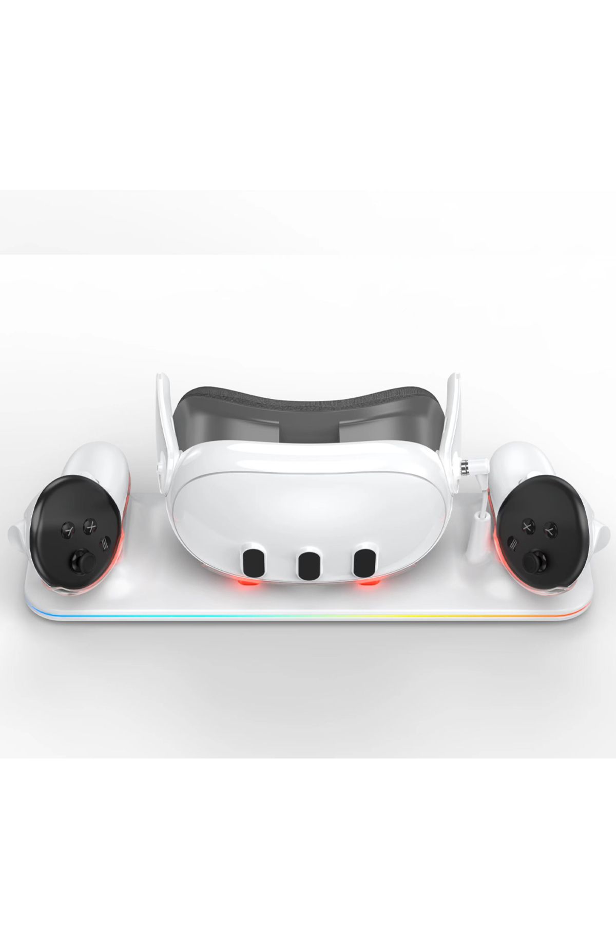 Choice-Wireless Charging Dock for Meta Quest 3,RGB Oculus VR Accessories Charger Station Controller Batt... 5