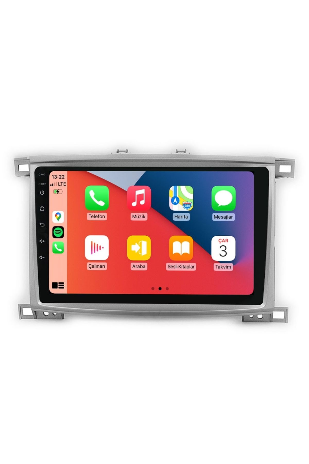 maitech MAİTECH B17035 6 GB Ram 64 GB Hafıza Toyota Land Cruiser J100 1998 2007 Multimedya Teyp