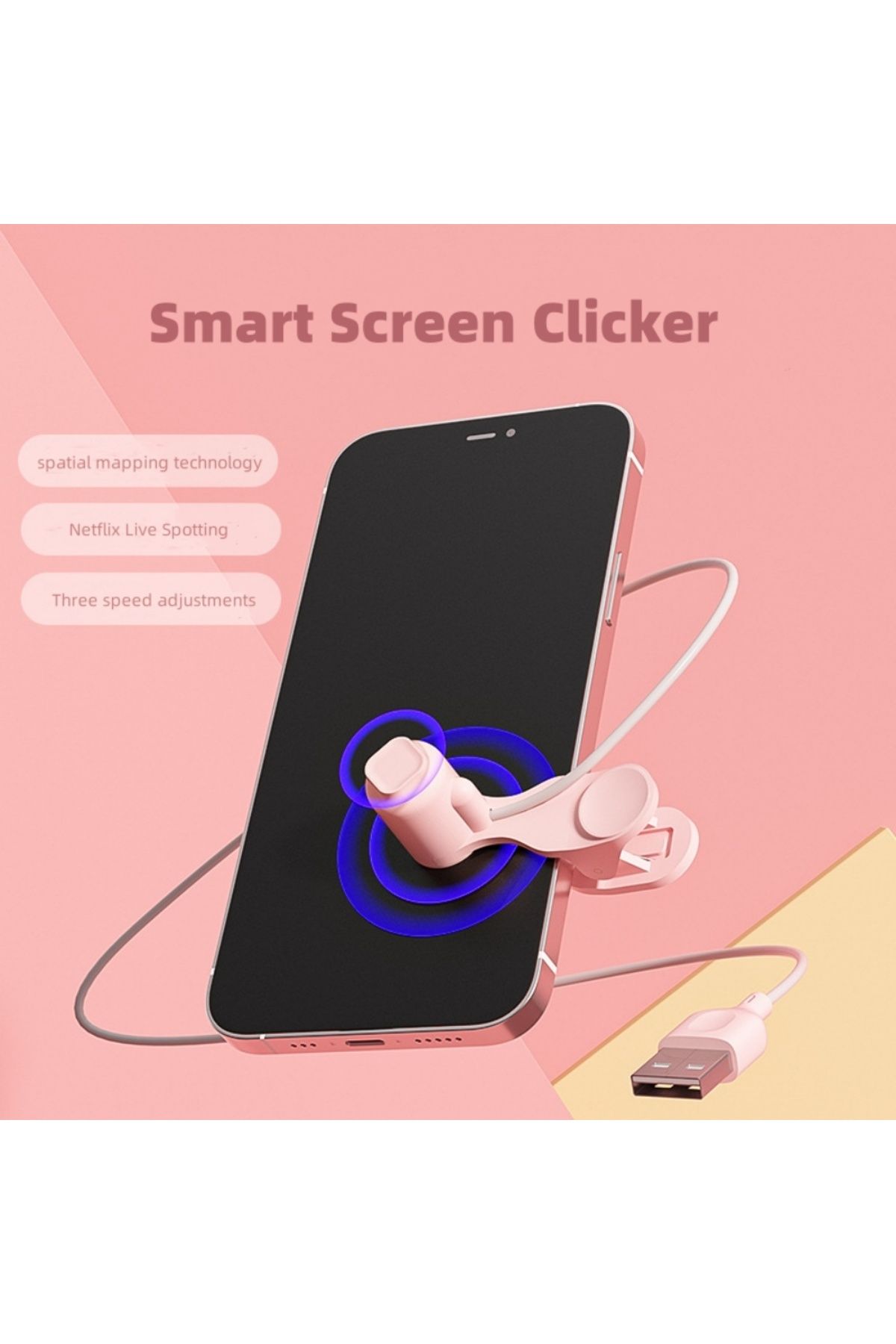 Choice-Smart Screen Tapper Useful Auto Clicker For Rewarding Hosts On Living Streaming Platform universa... 2