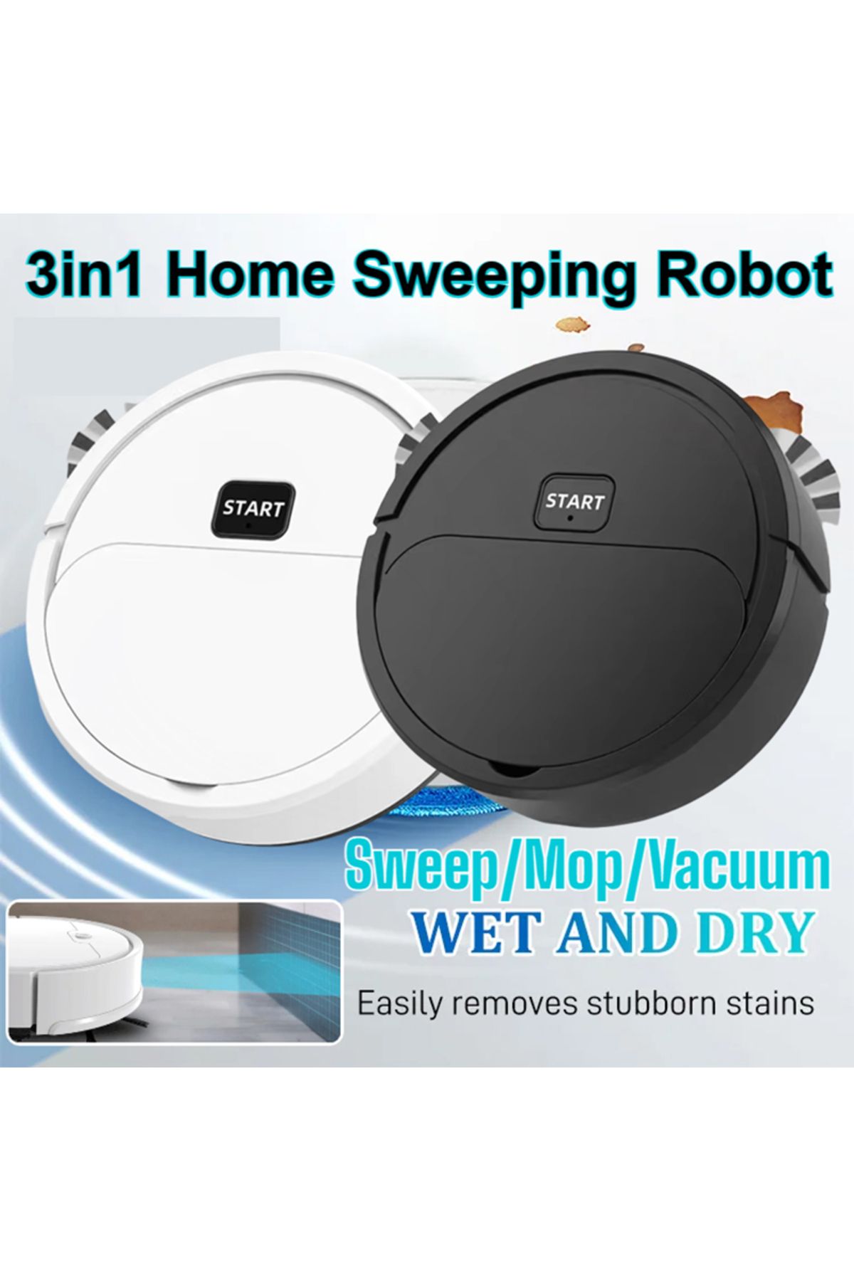 DUTRIEUX-Fully Automatic Sweeping Robot Sweep Vacuum Cleaner Mopping The Floor Mini Cleaner Home Use  Inte... 8