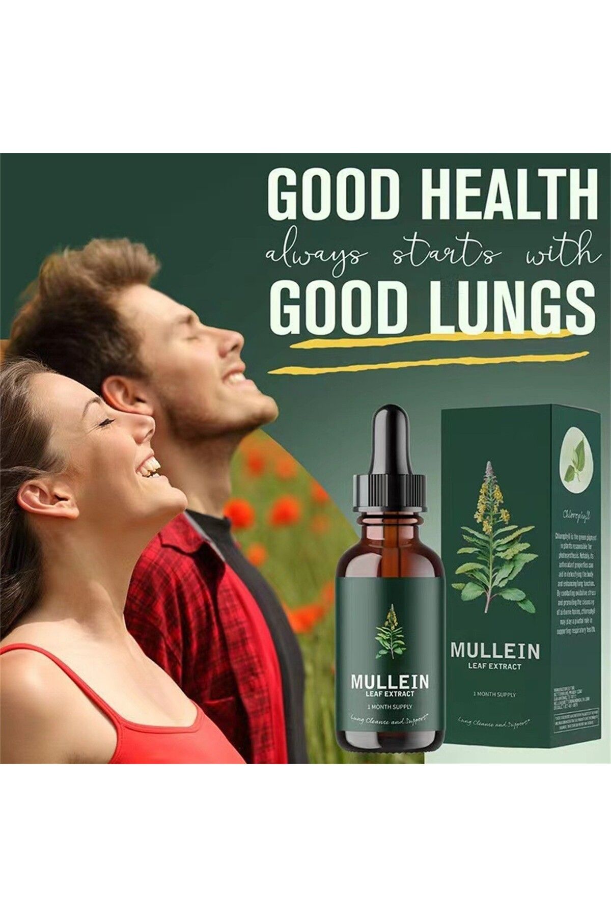 Choice-Mullein Leaf Extract - Support Nose Cleanse & Respiratory Function For Healthy Breathing - Natura... 5