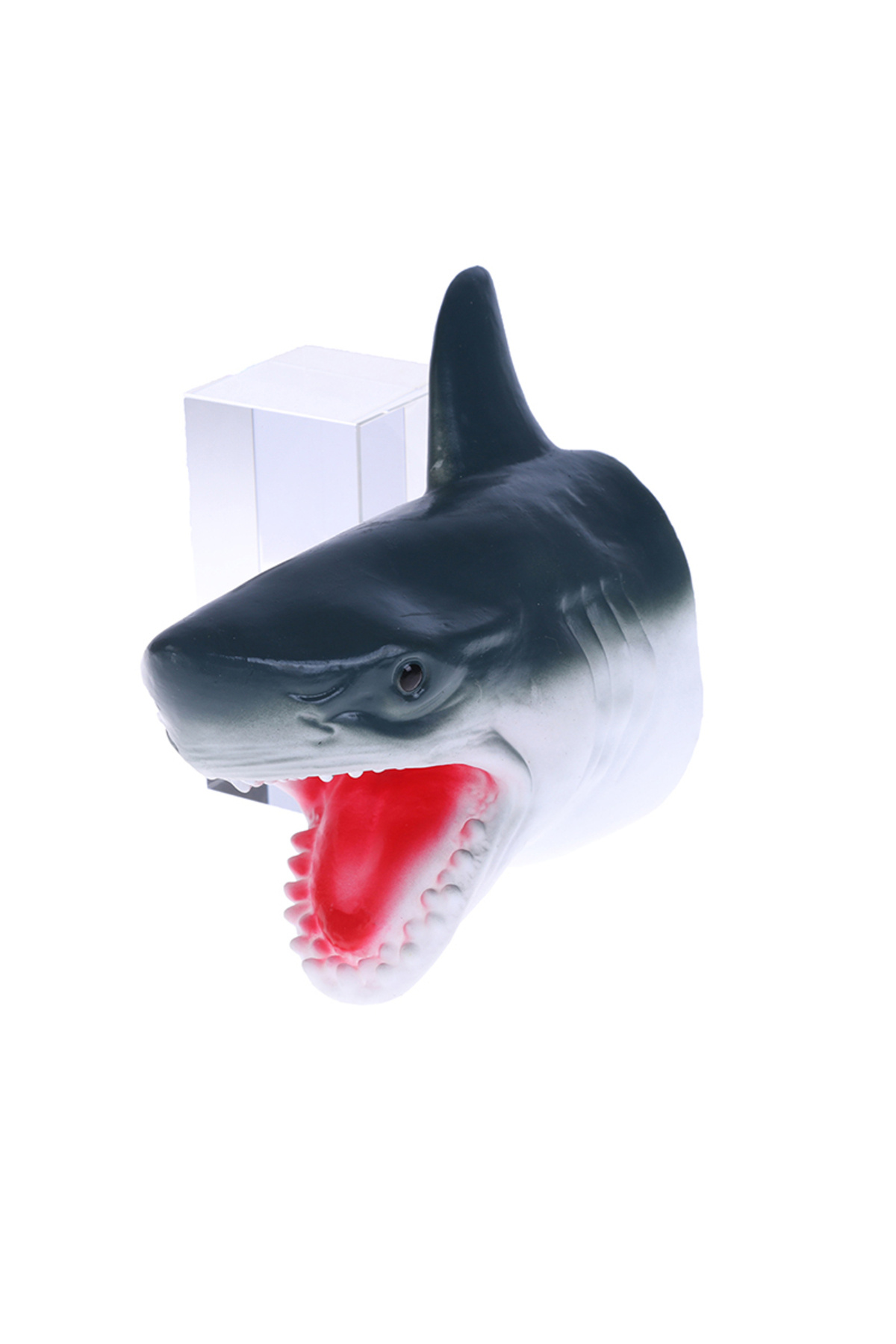 ZTOYL-Shark Arm Glove Hand Puppet Toy Soft Rubber Shark Glove Interactive Toy 3